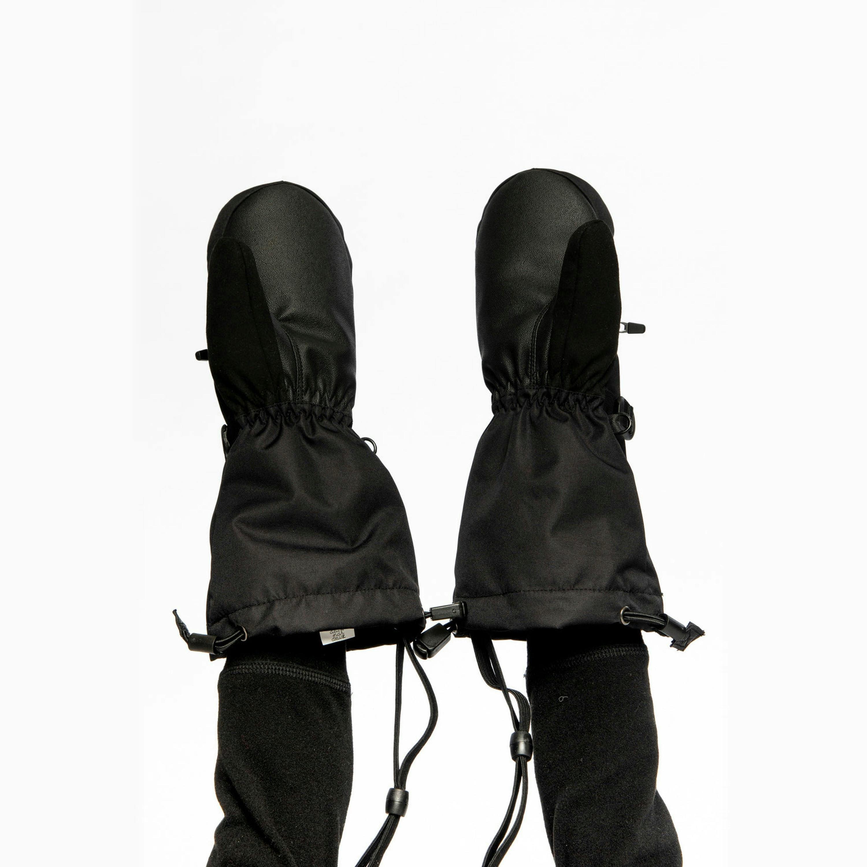 Teknik Winter Mittens Black , view 4 of 5