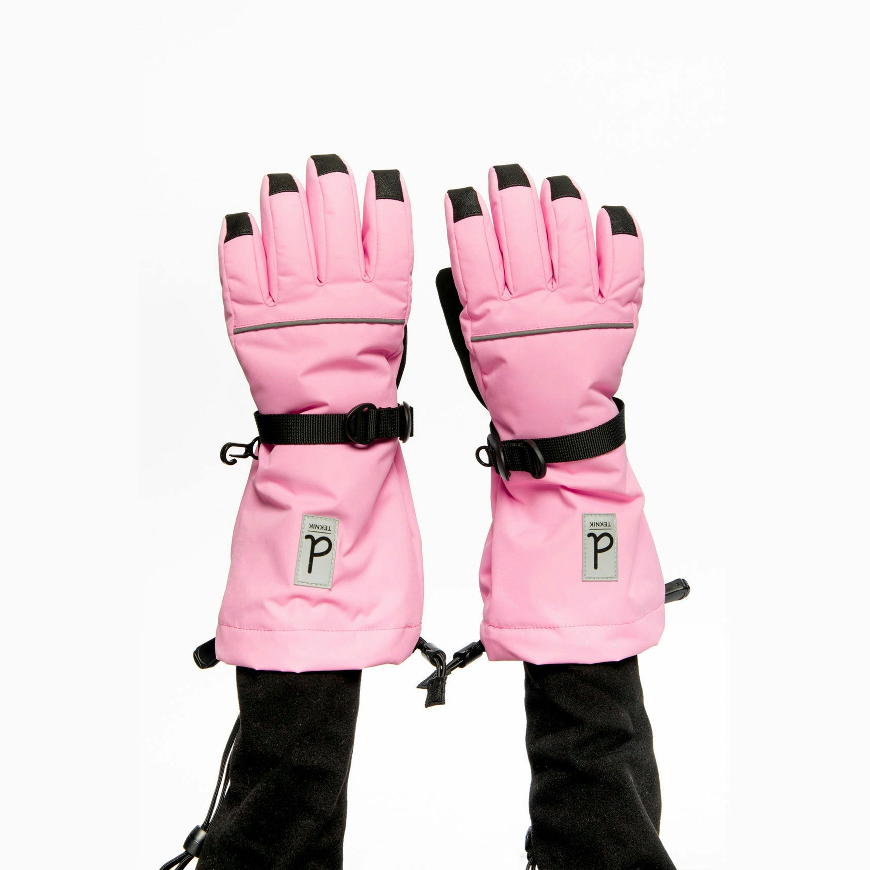 Teknik Winter Gloves Pink , view 2 of 5