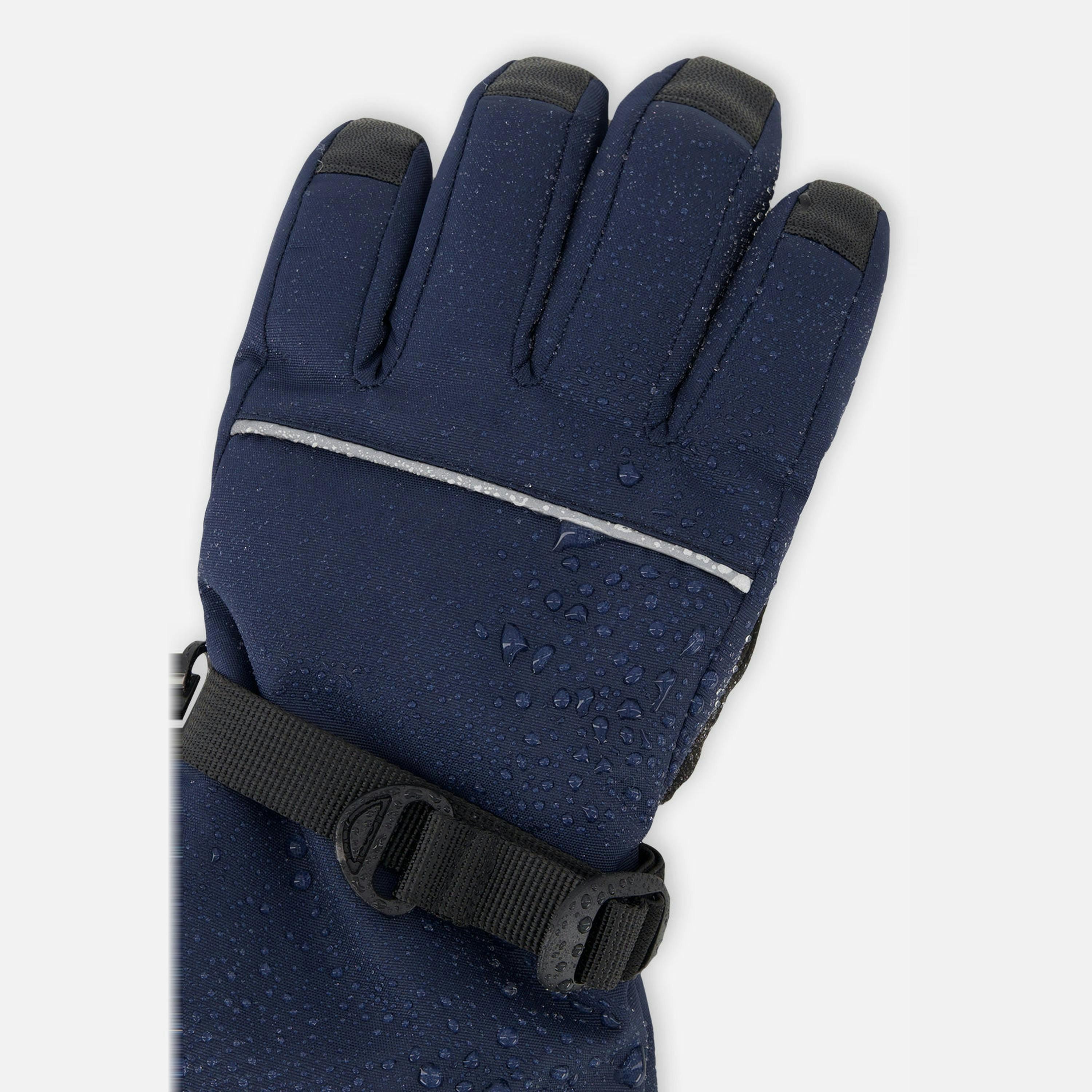 Teknik Winter Gloves Navy Blue , view 2 of 3