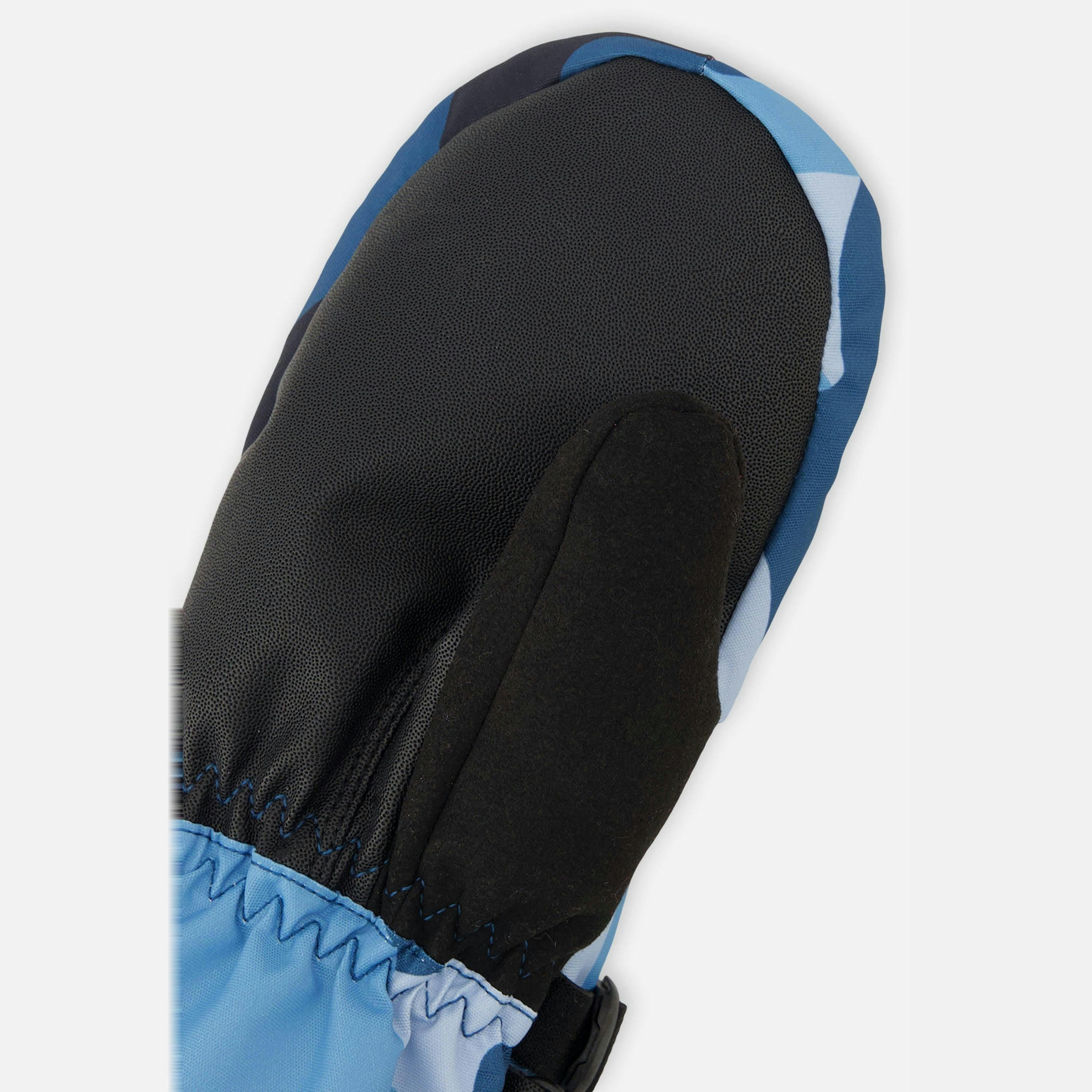 Teknik Winter Mittens Blue And Red Camouflage , view 5 of 6