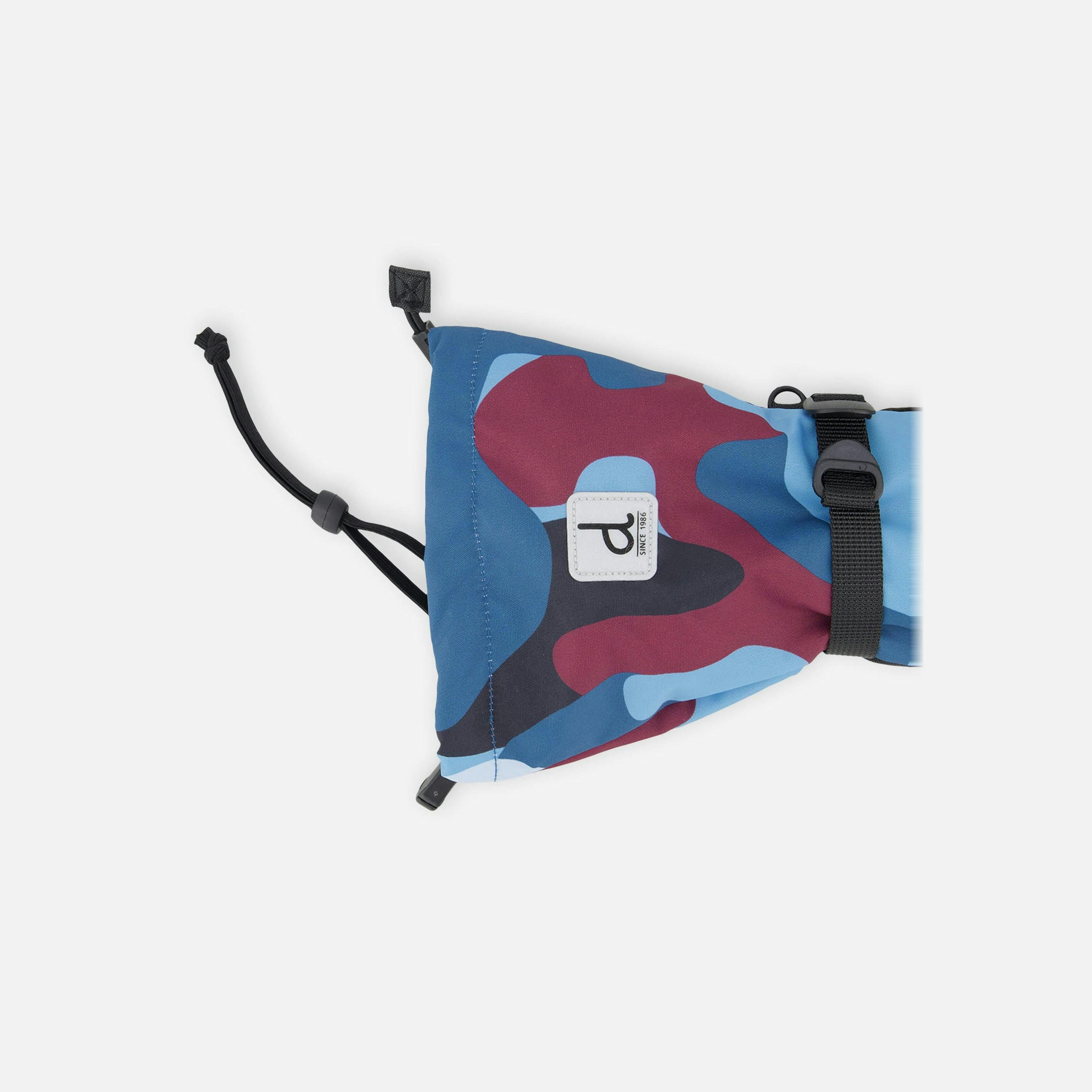 Teknik Winter Mittens Blue And Red Camouflage , view 6 of 6