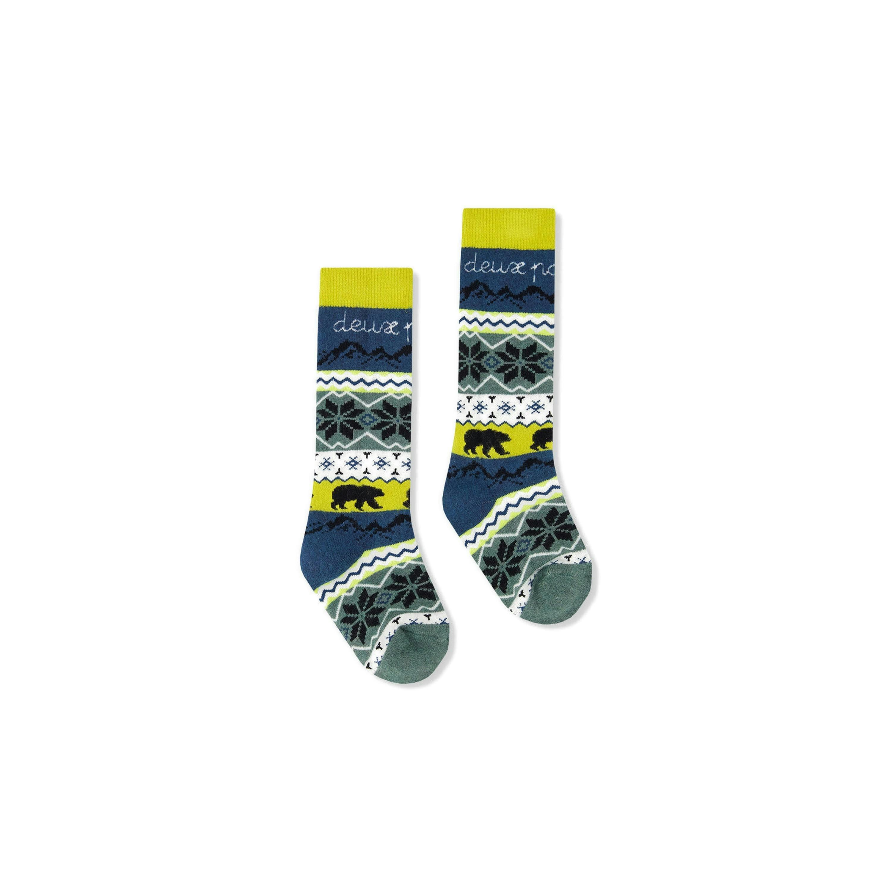 Ski Socks Navy Blue , view 5 of 6