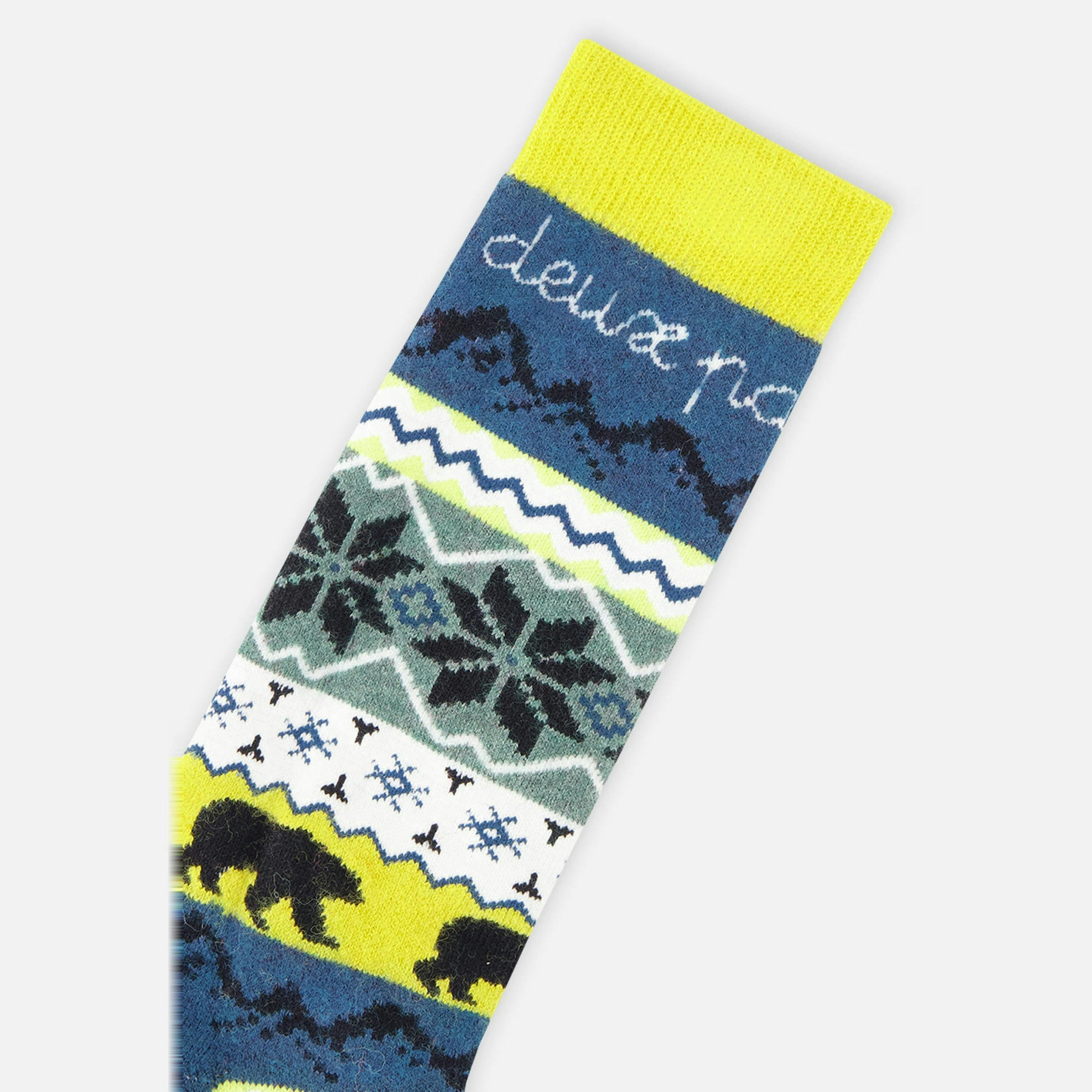 Ski Socks Navy Blue , view 6 of 6