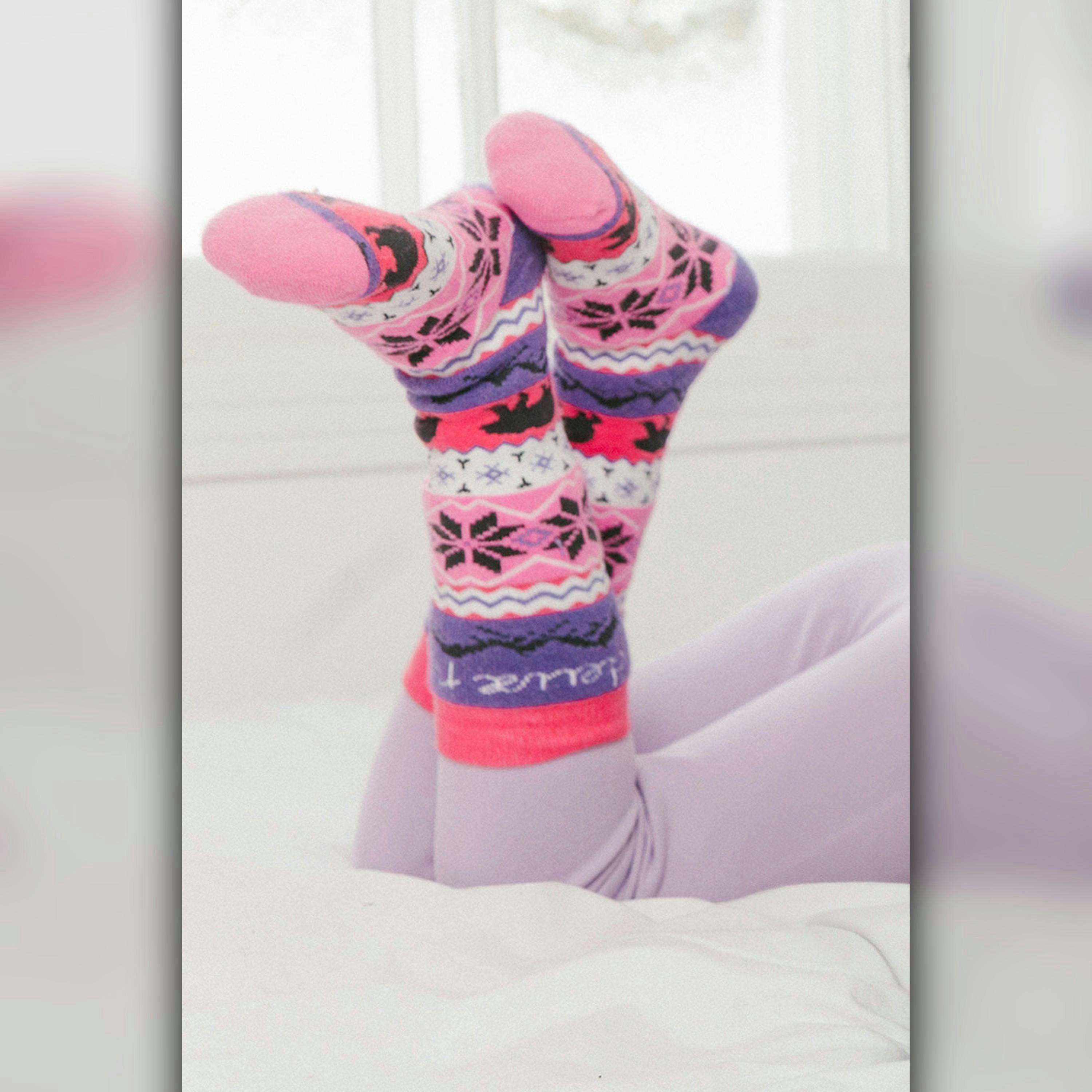 Ski Socks Pink , view 2 of 6