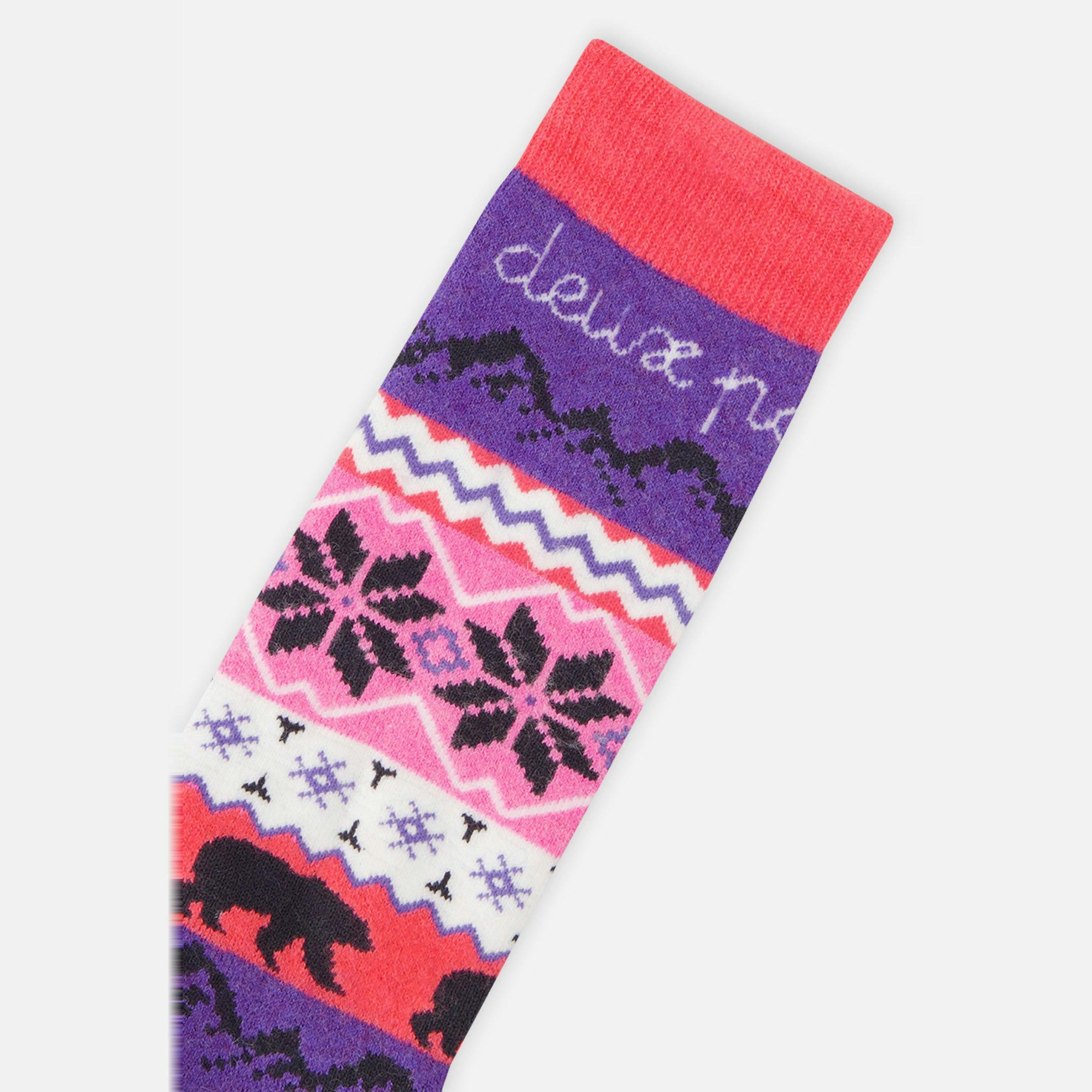 Ski Socks Pink , view 6 of 6