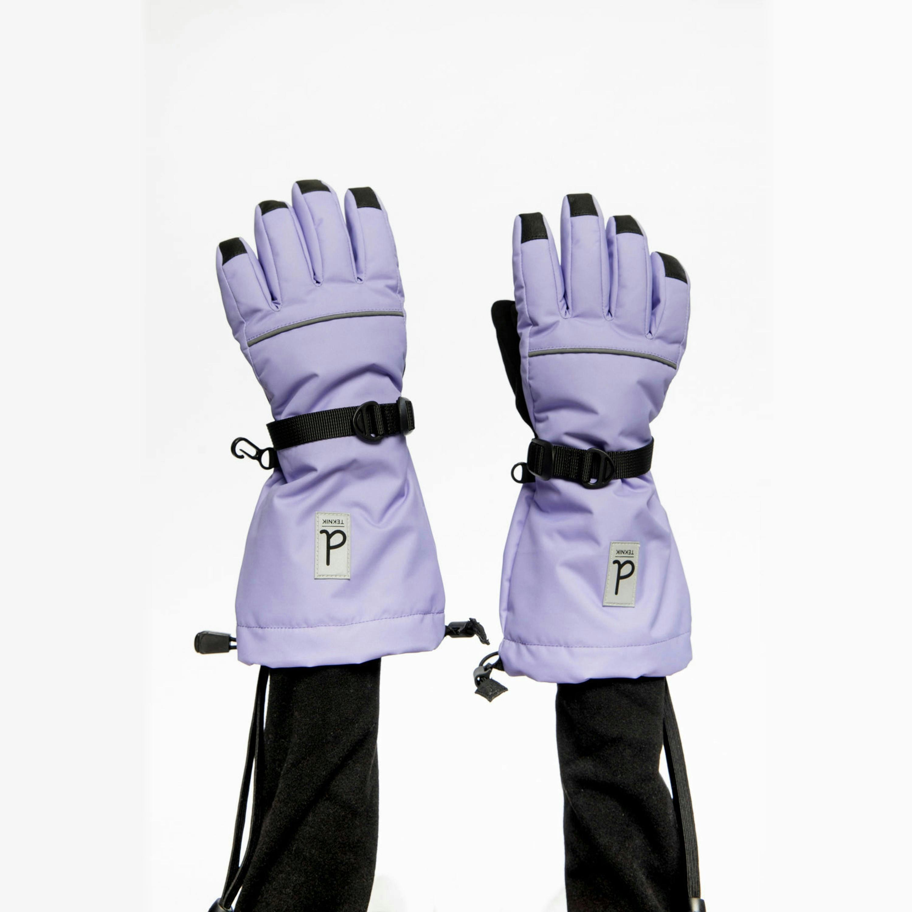 Teknik Winter Gloves Violet , view 2 of 5