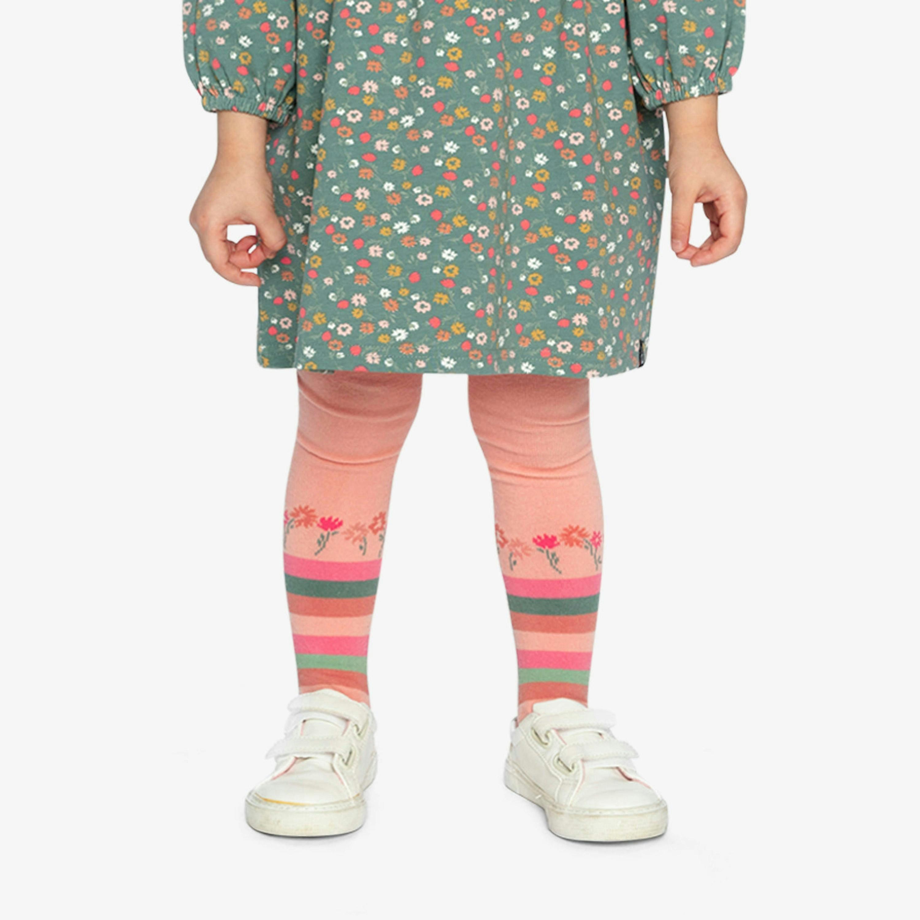 Tights Very Pale Pink And Green , view 3 of 6