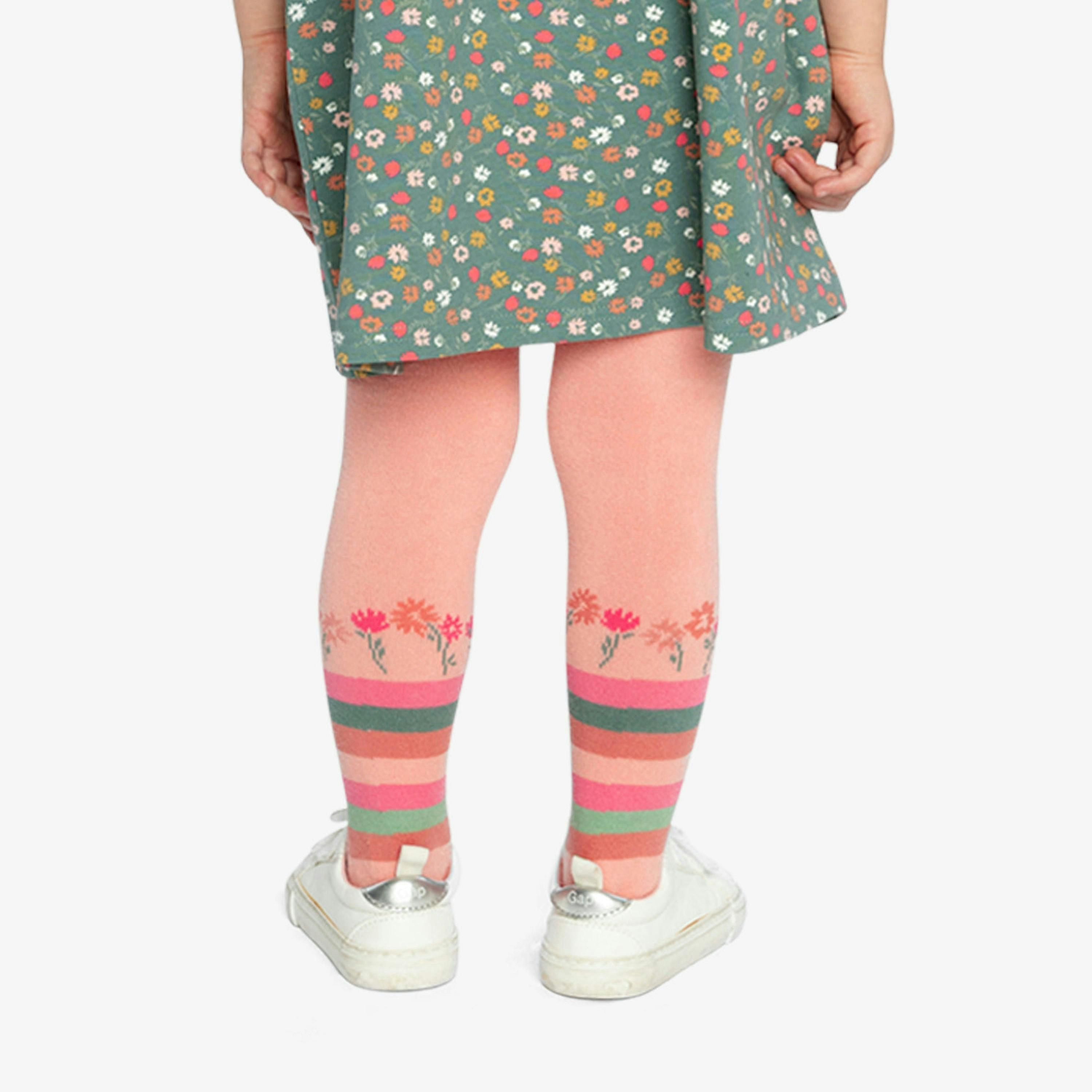 Tights Very Pale Pink And Green , view 5 of 6