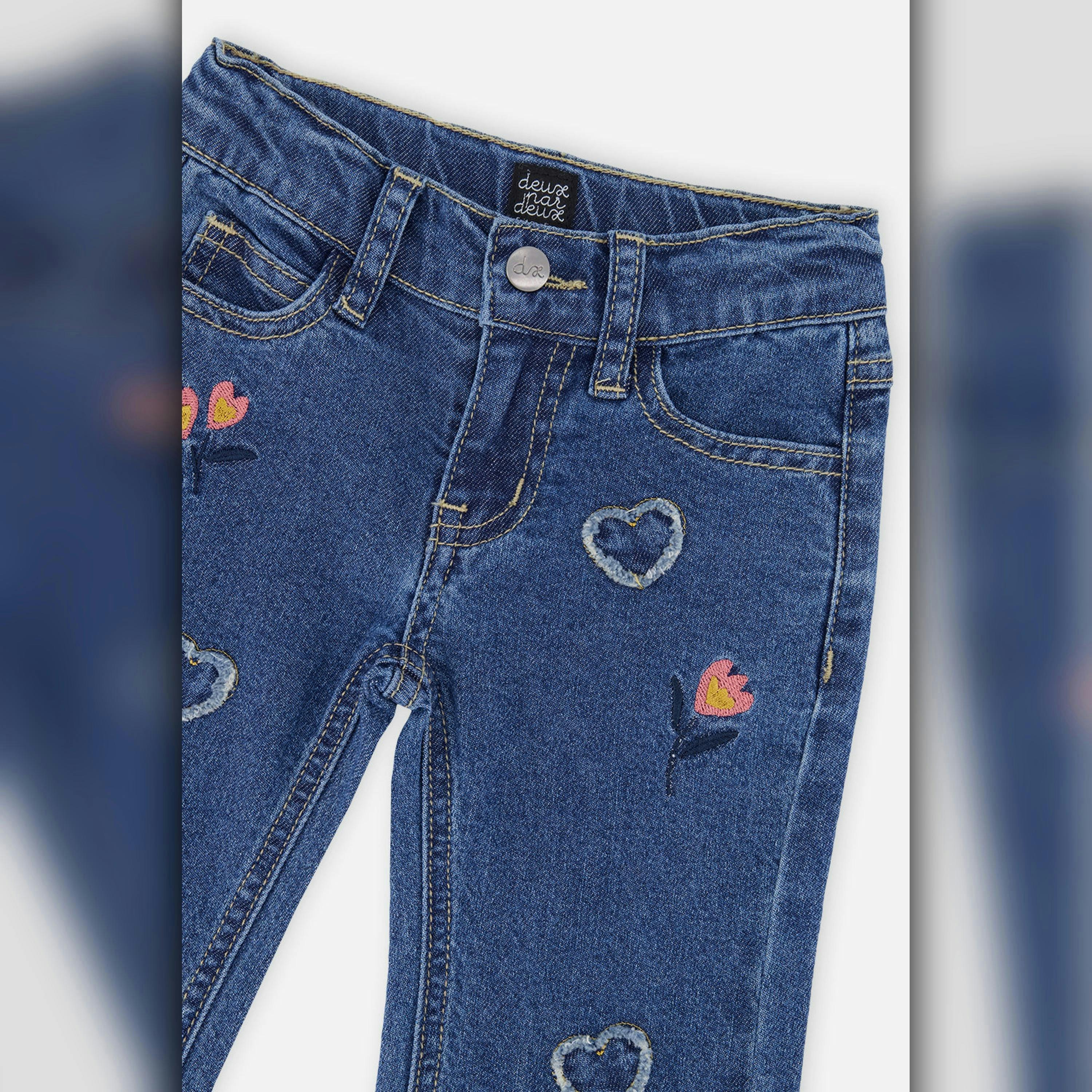 Boot Leg Jeans Navy Blue Denim , view 5 of 6