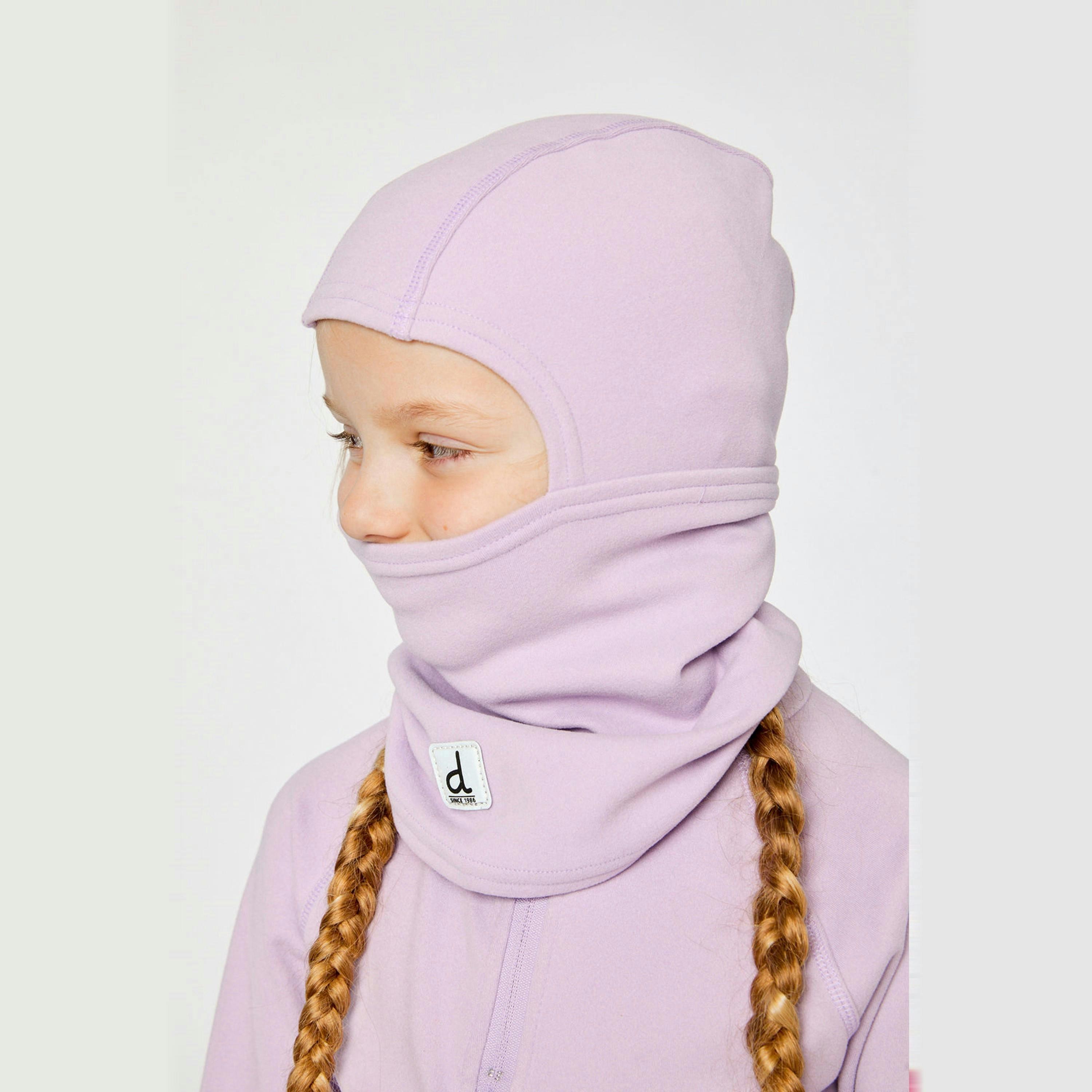 Brushed Jersey Balaclava Lavender , view 2 of 3