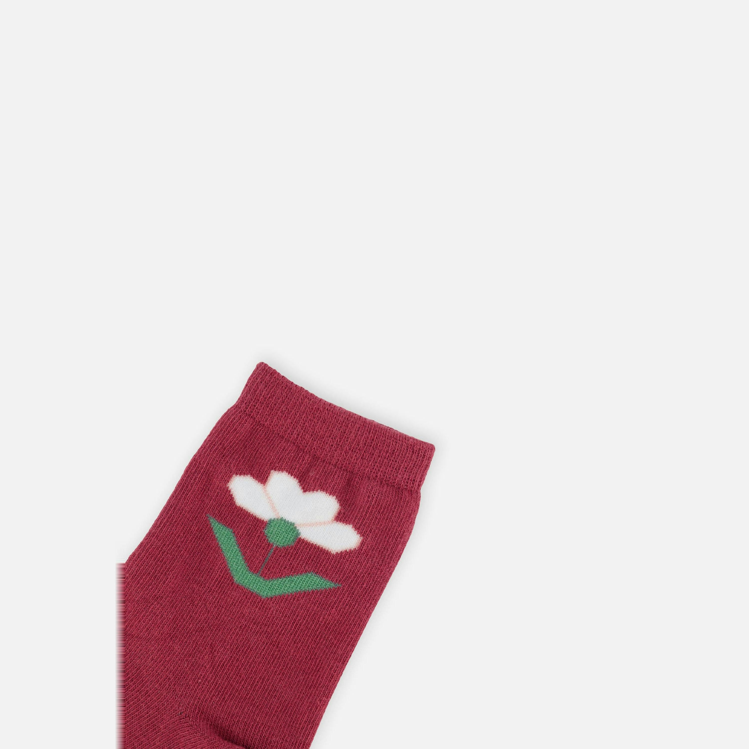 Socks Off-White And Pink , view 3 of 4