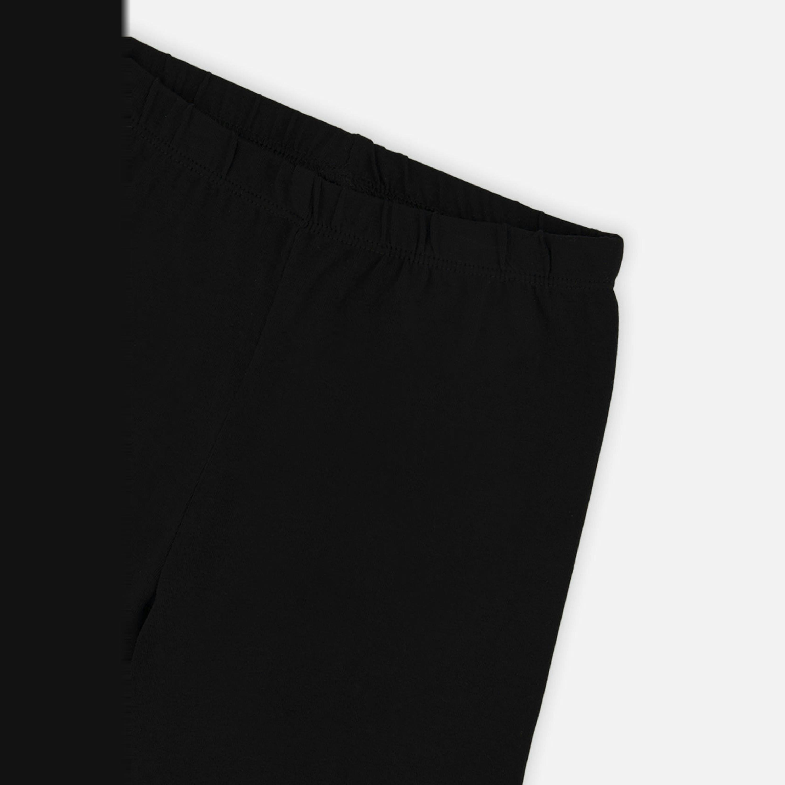 Organic Cotton Jersey Leggings Black , view 5 of 5