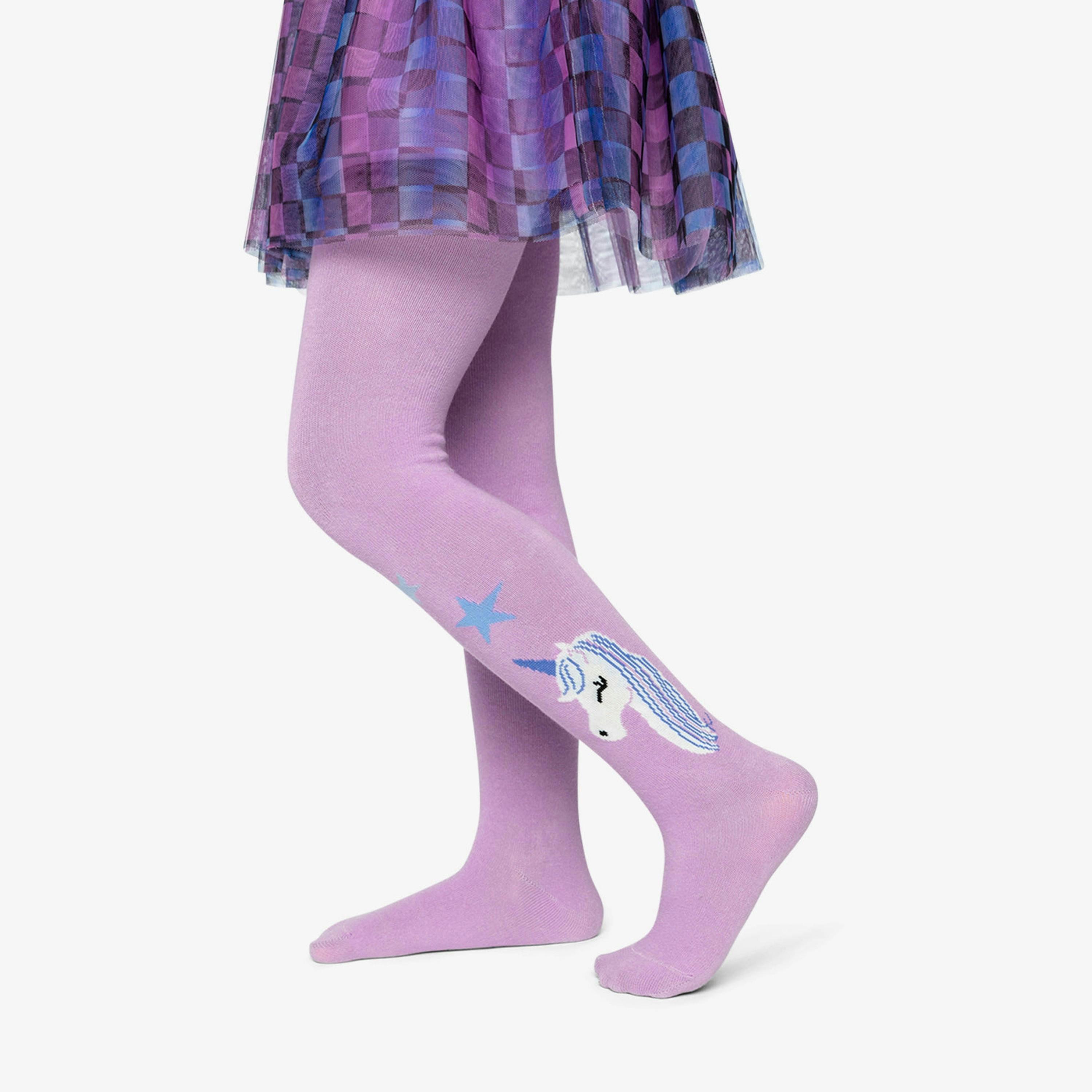 Knit Tights Violet , view 2 of 4