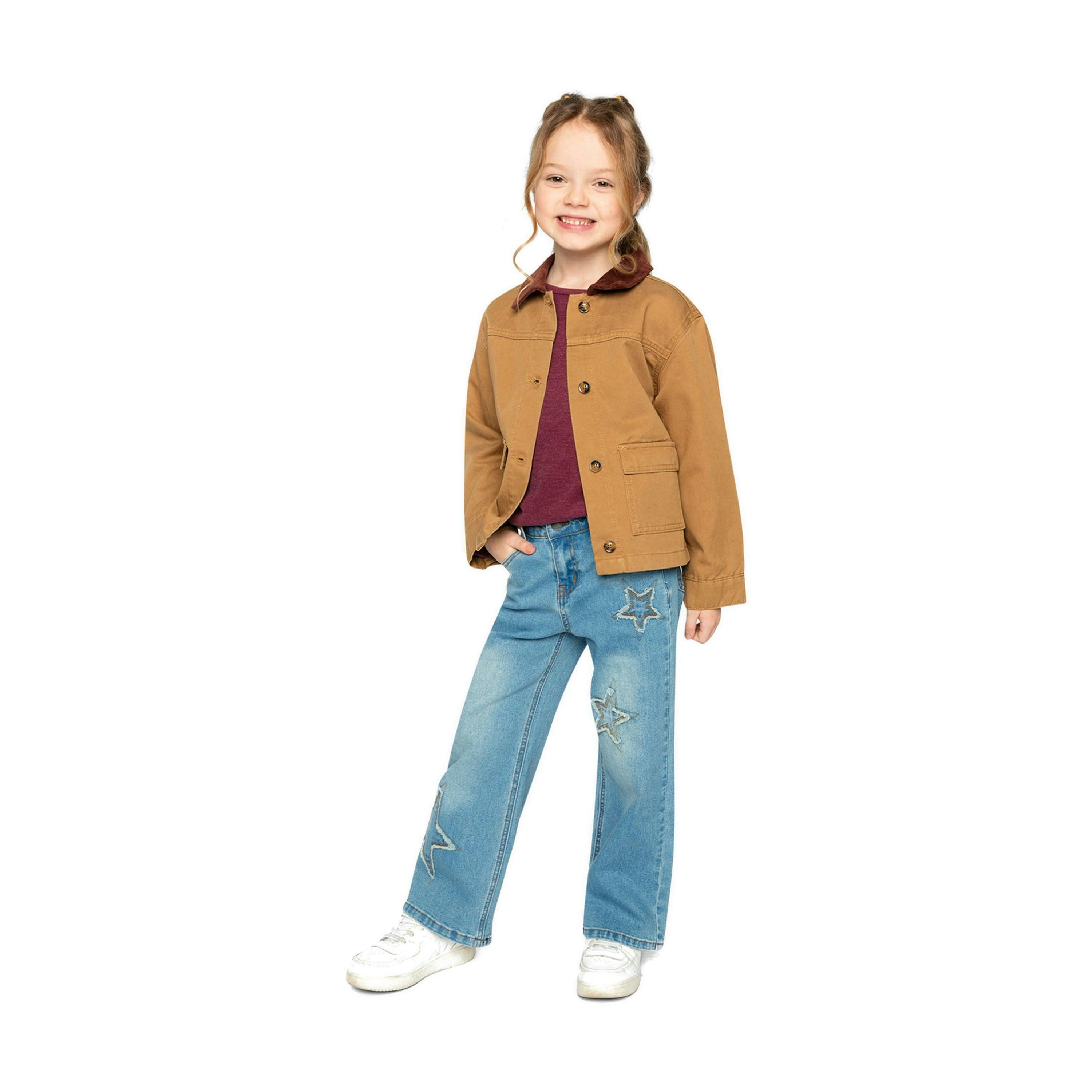 Barn Jacket Brown Yellow , view 5 of 6