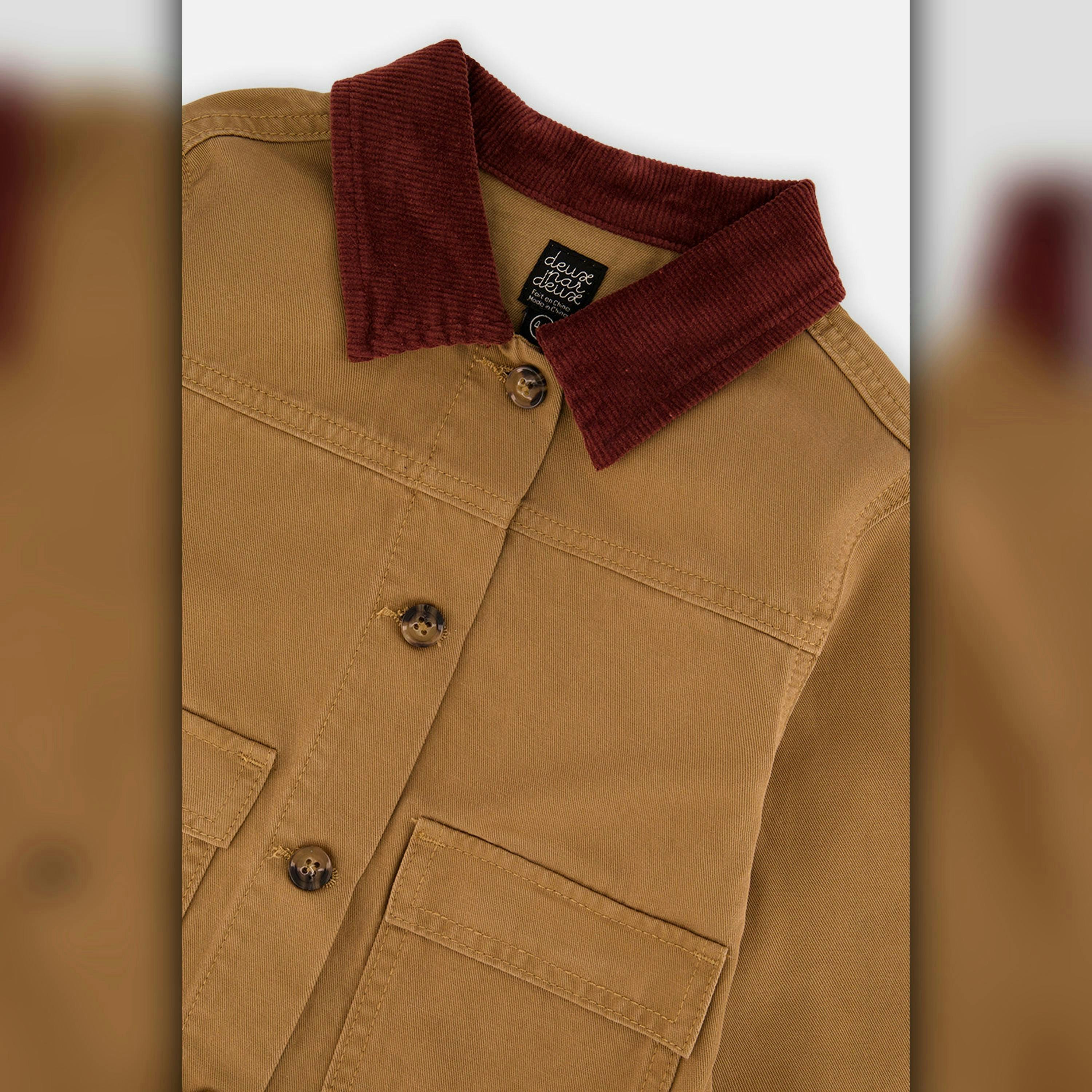 Barn Jacket Brown Yellow , view 6 of 6