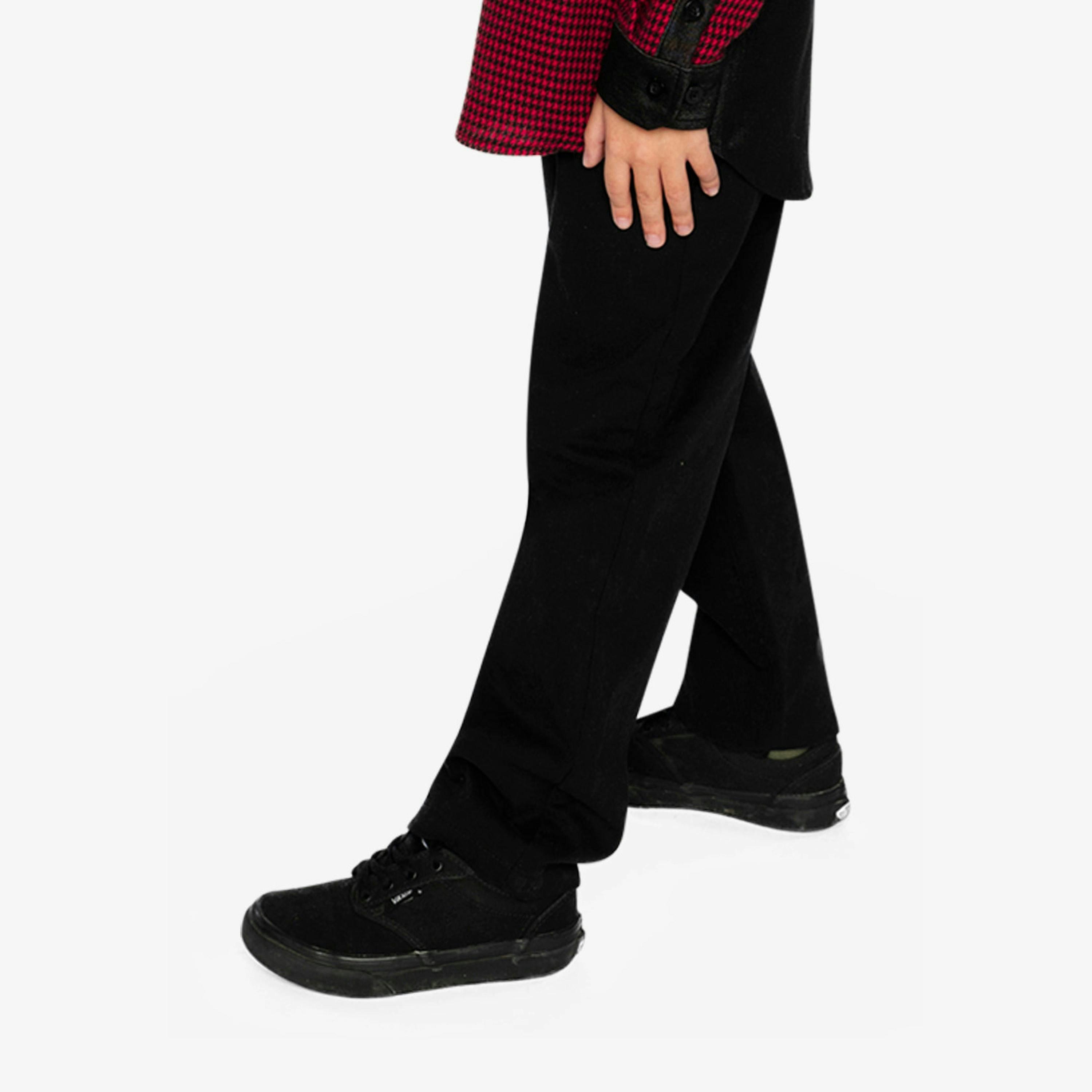 Stretch Denim Pants Black , view 3 of 6