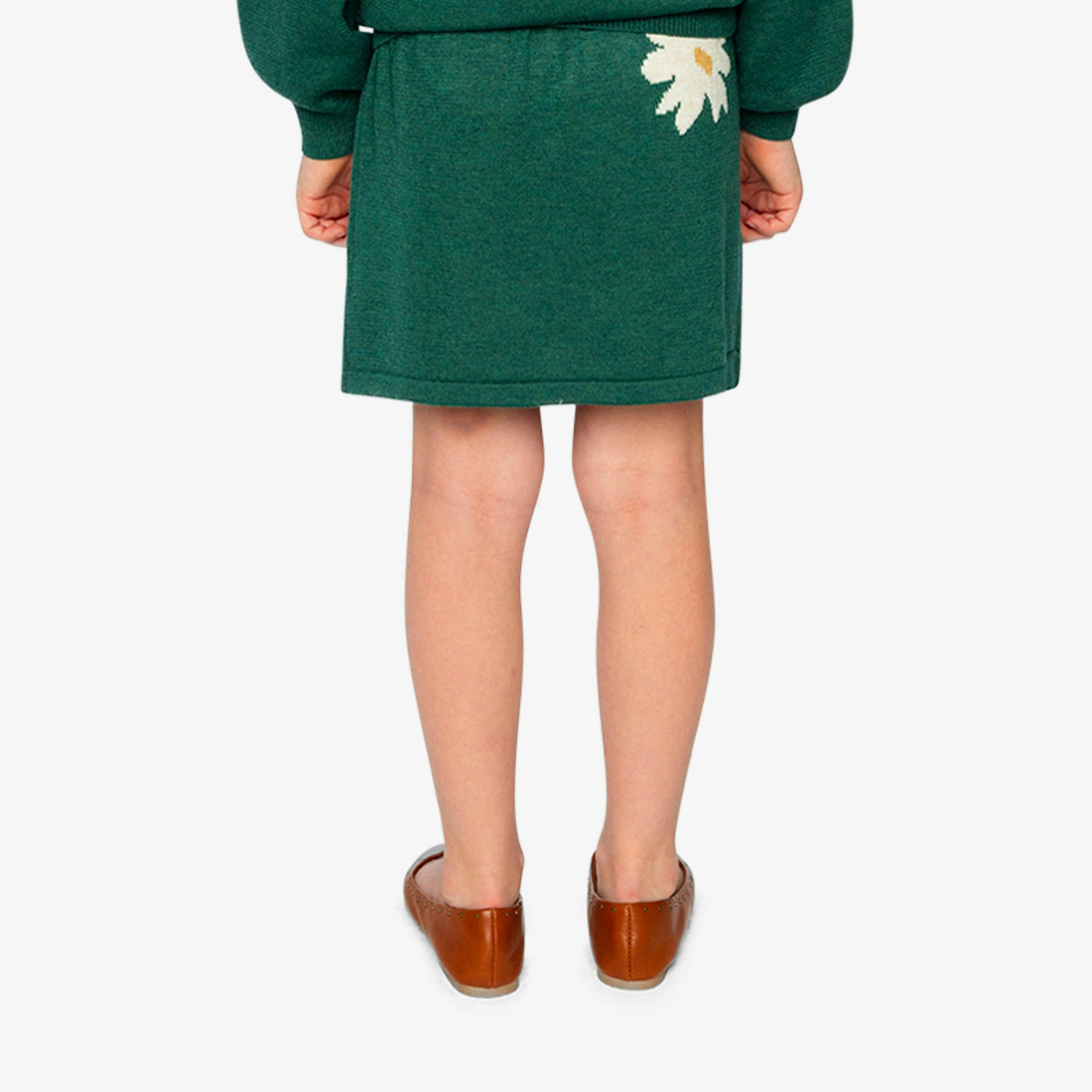 Knitted Skirt Jasper Printed Green , view 4 of 6