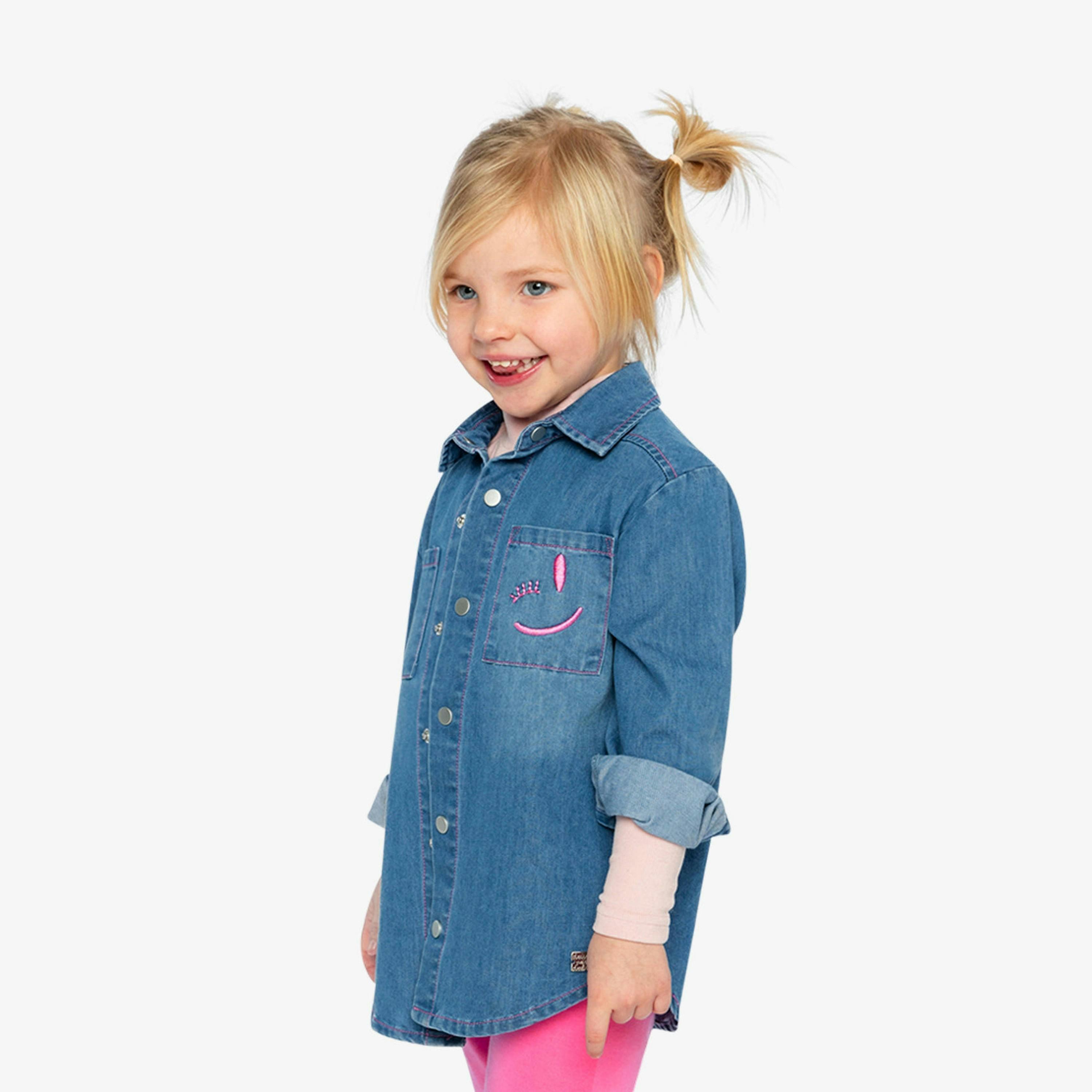 Denim Shirt Navy Blue , view 5 of 6