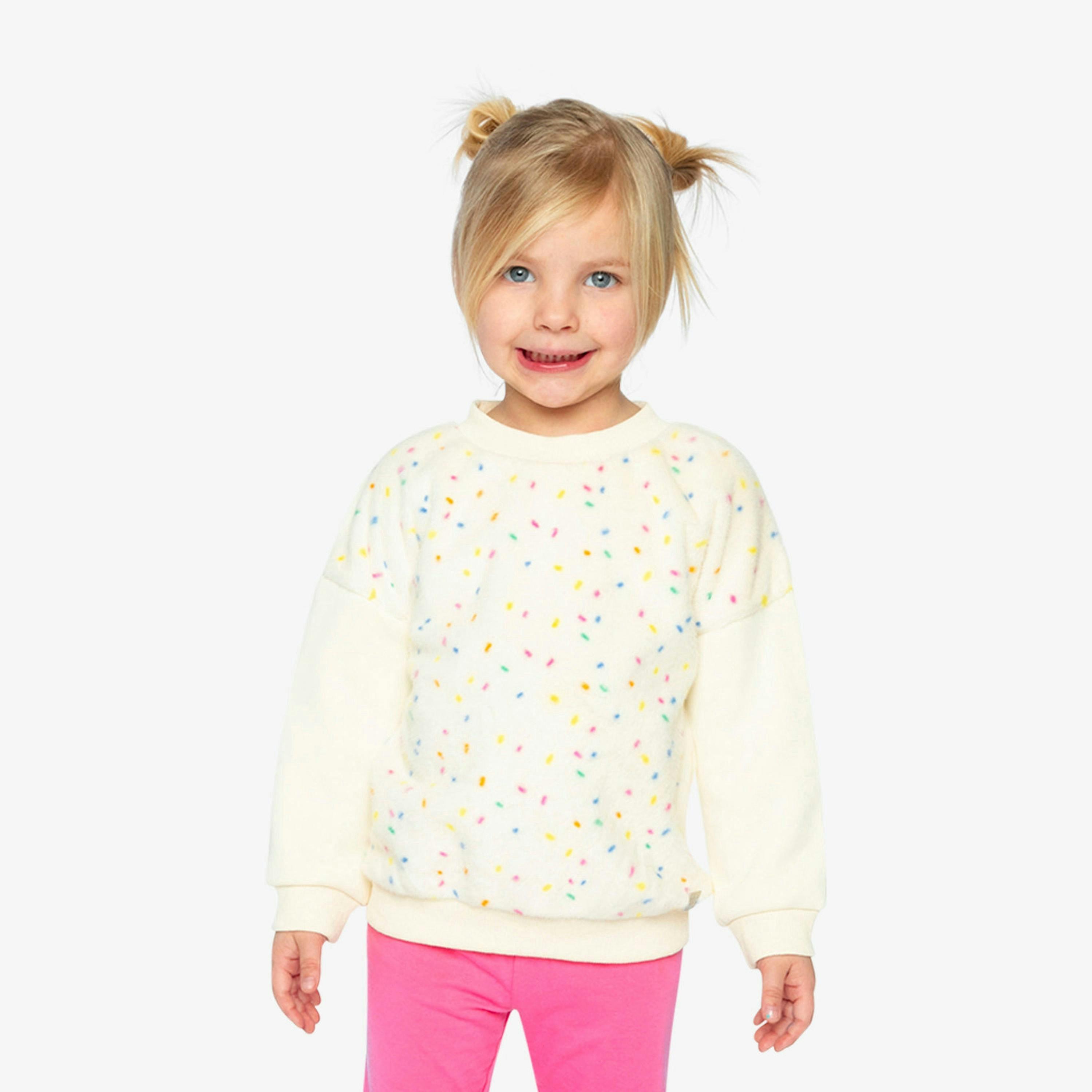 Bi-Material Sweater Off-White , view 2 of 6