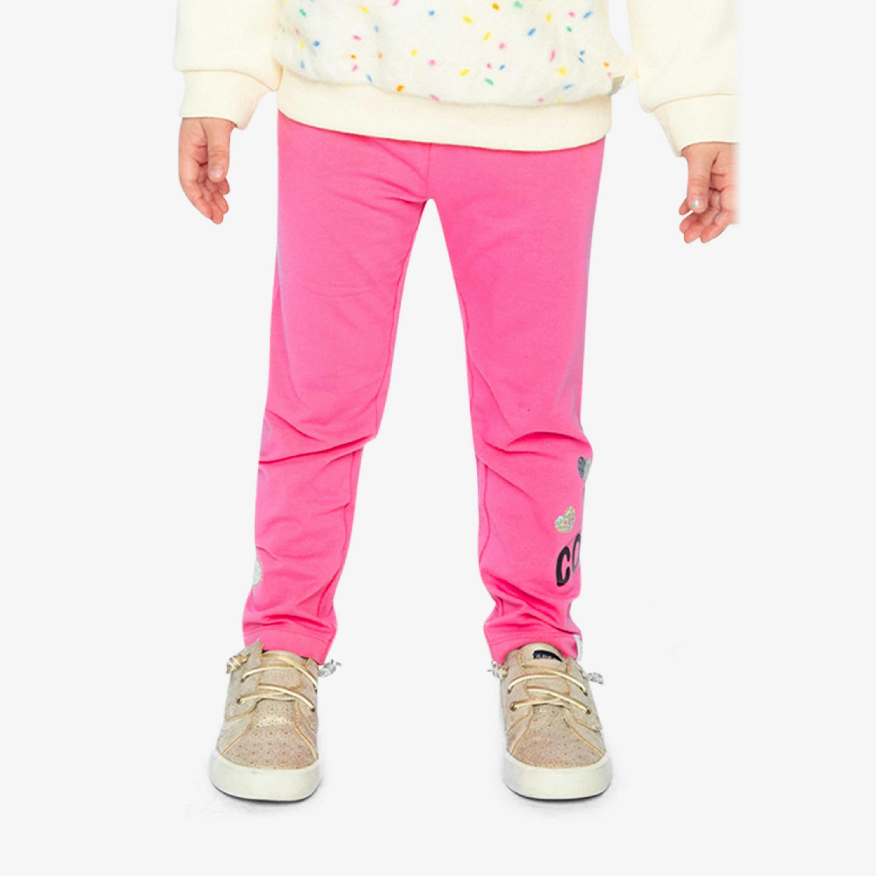 Organic Cotton Leggings Pink , view 4 of 6