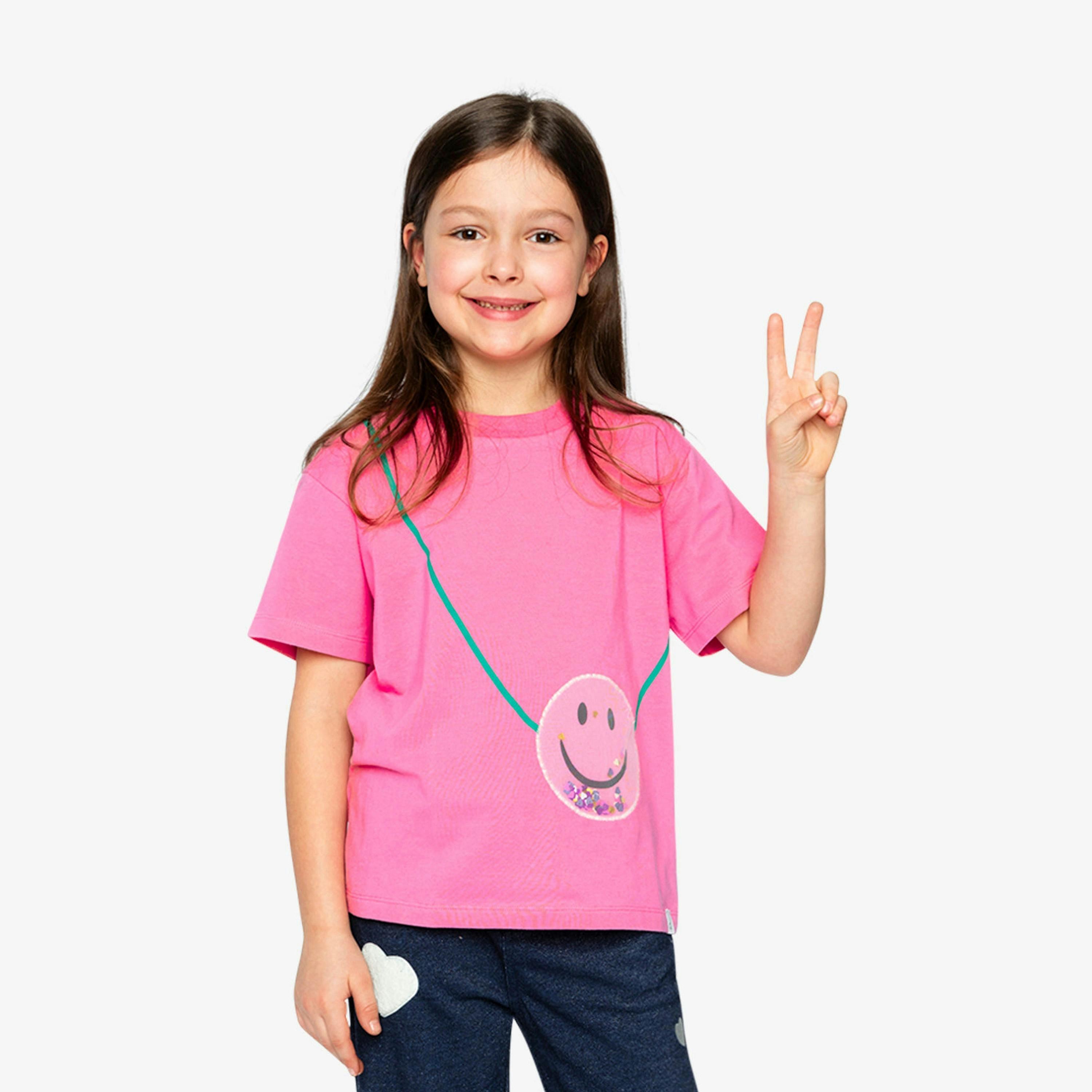 Jersey T-Shirt Pink , view 3 of 6