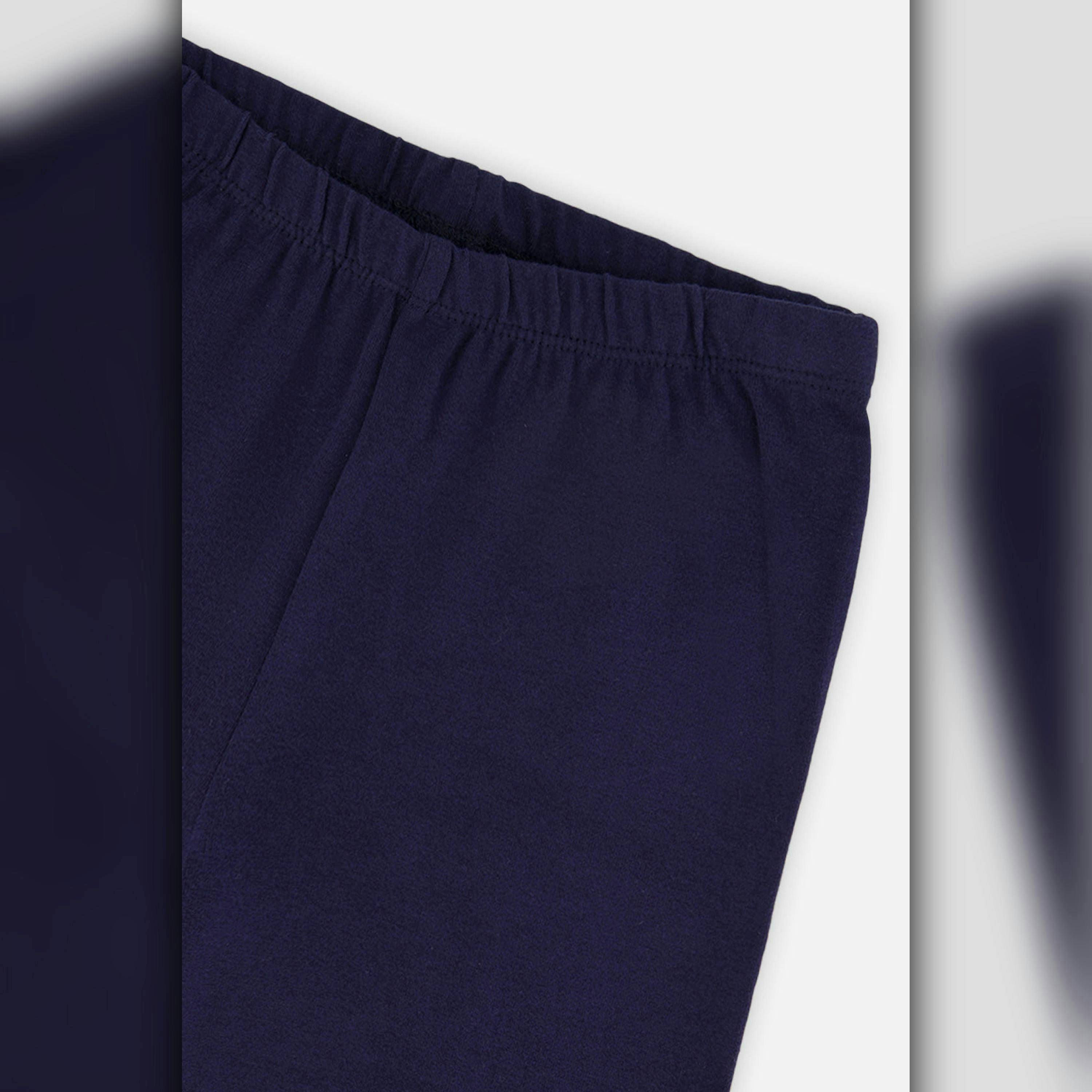 Organic Cotton Leggings Dark Blue , view 4 of 4