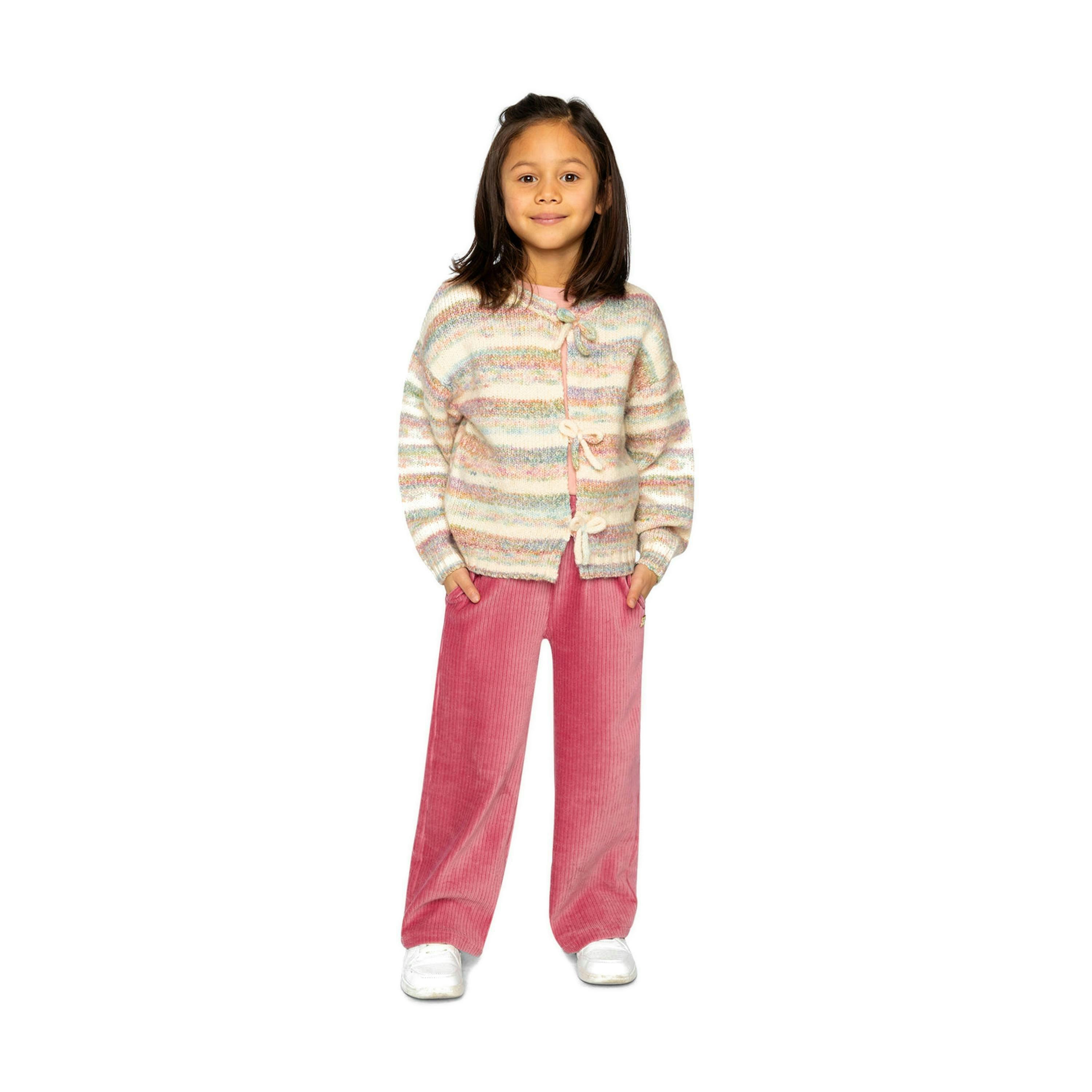 Velour Flare Pants Raspberry Pink , view 5 of 6