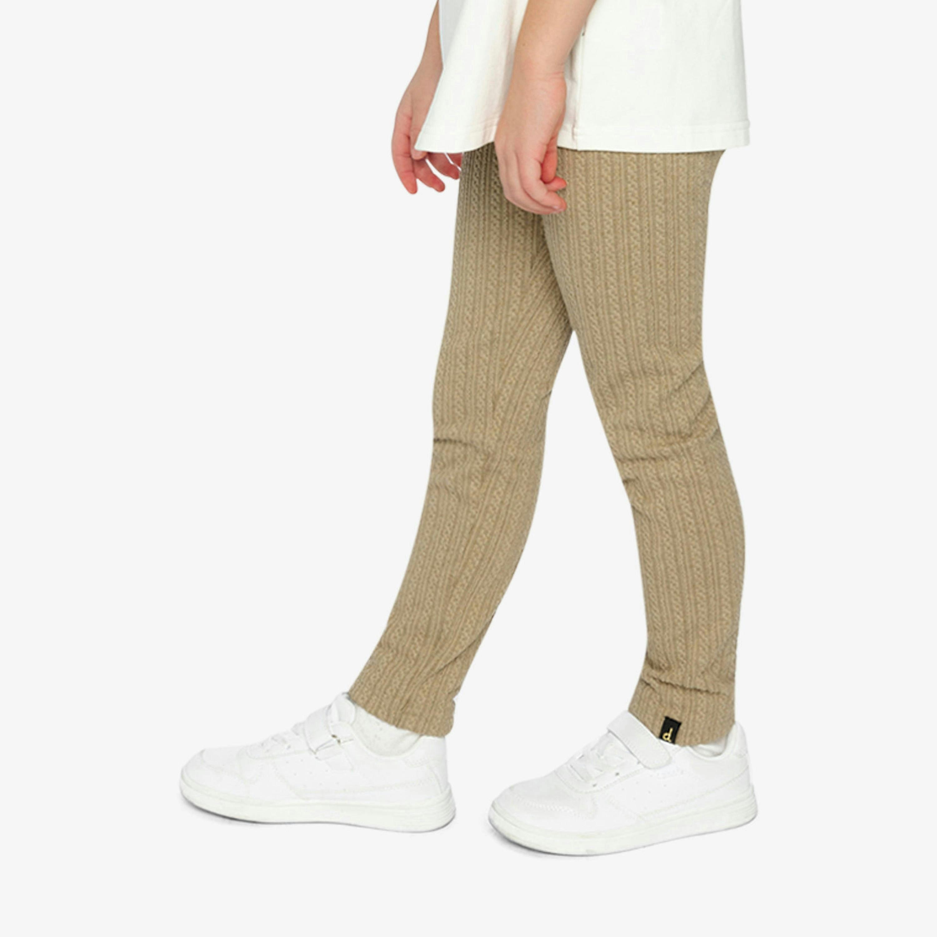Jacquard Leggings Sage Green , view 3 of 6