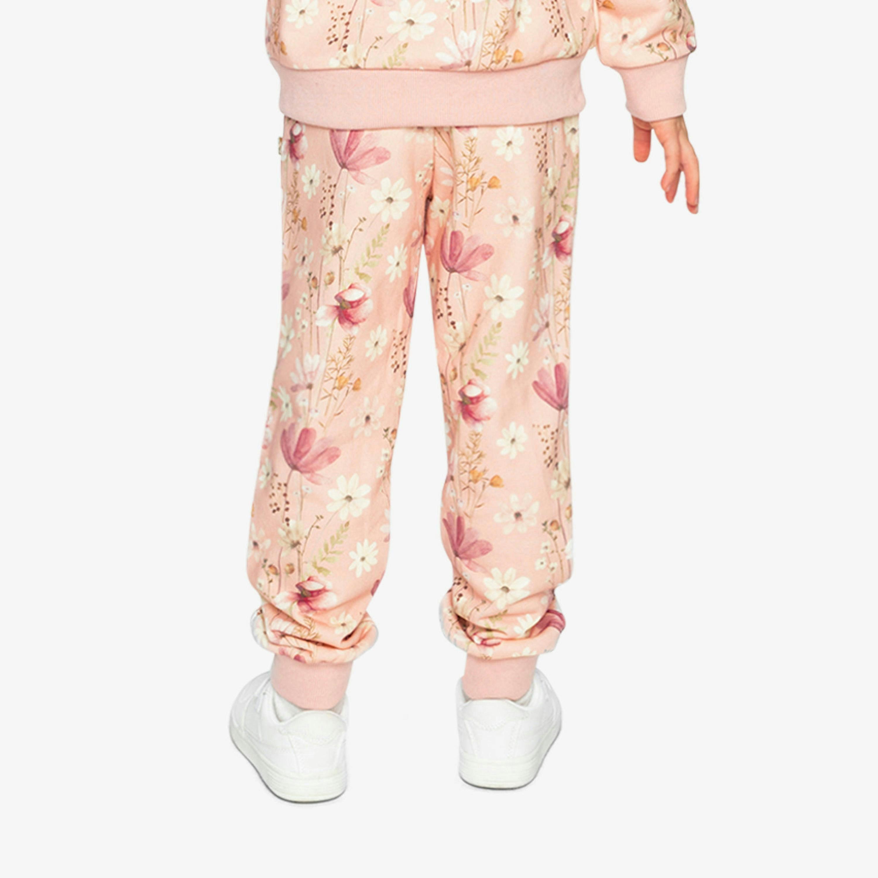 Sweatpants Pink Printed Flowers , view 4 of 6