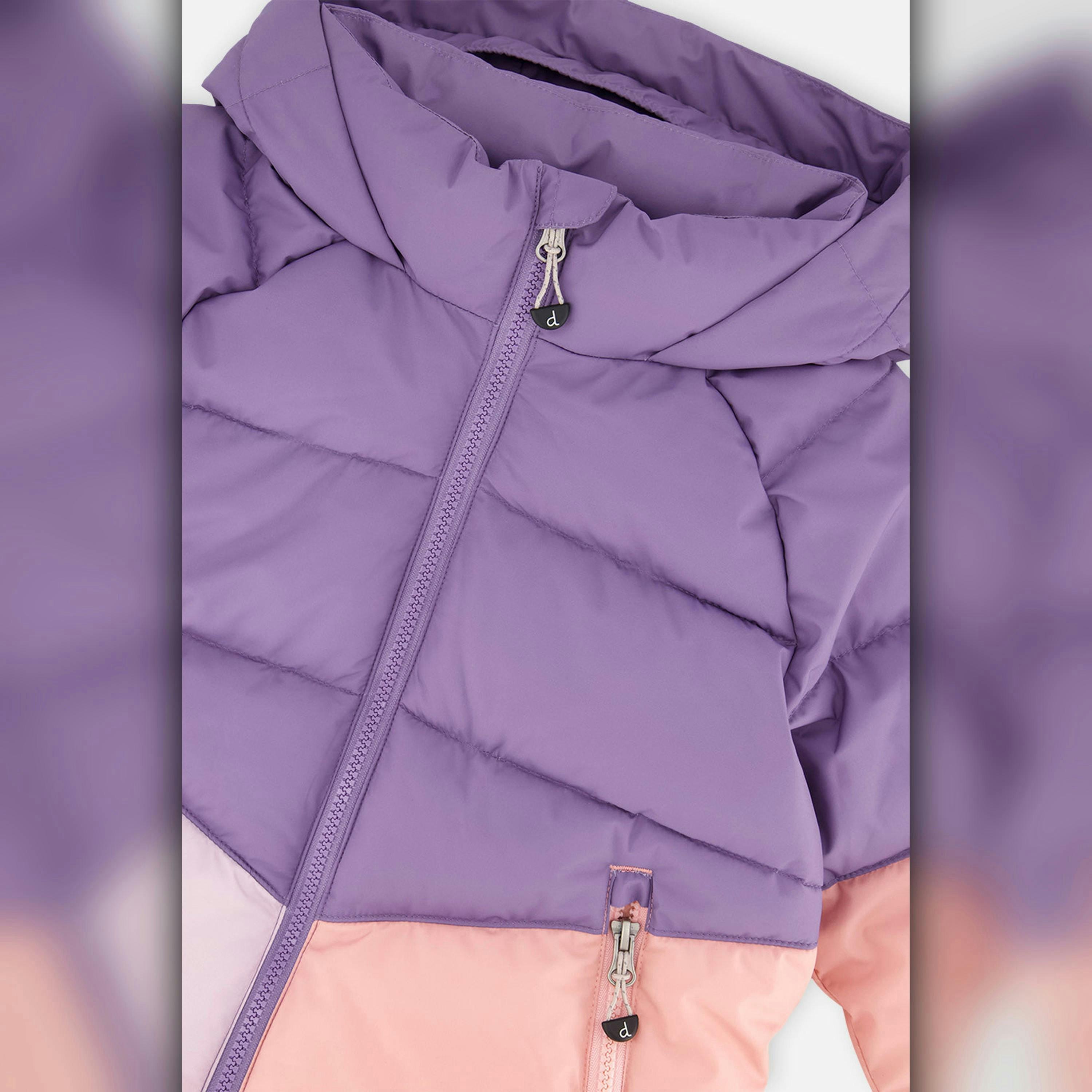 Color-Block Winter Jacket Violet , view 5 of 6