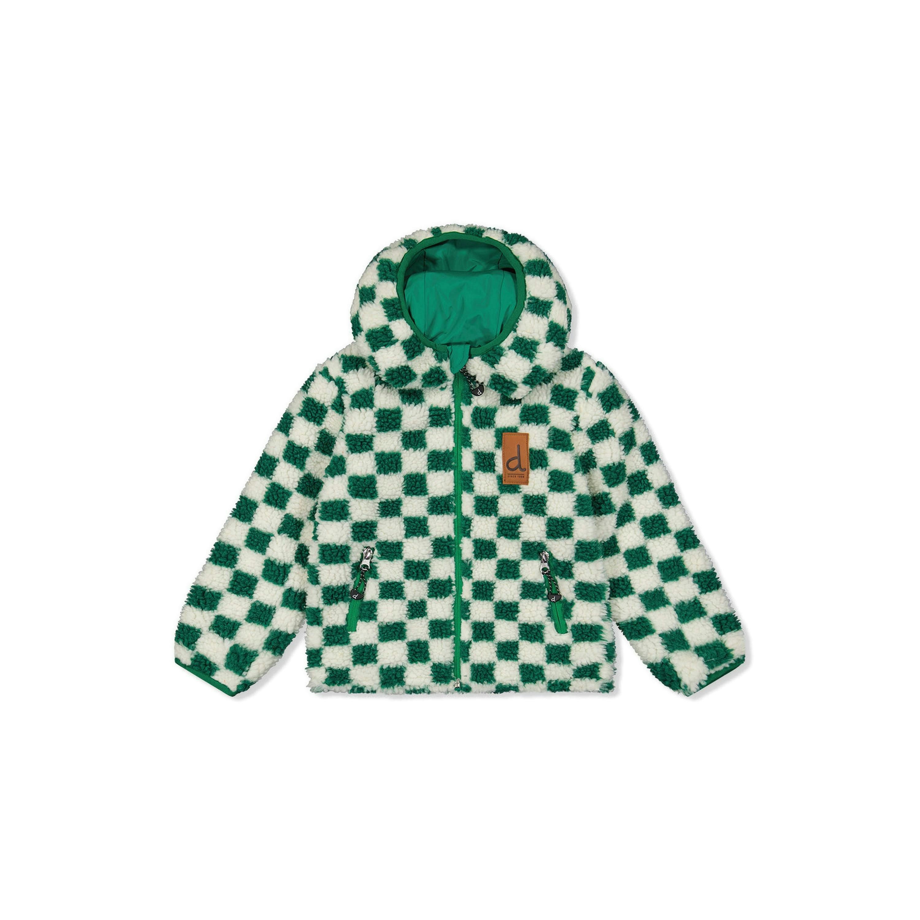 Reversible Mid-Season Jacket Forest Green , view 4 of 6