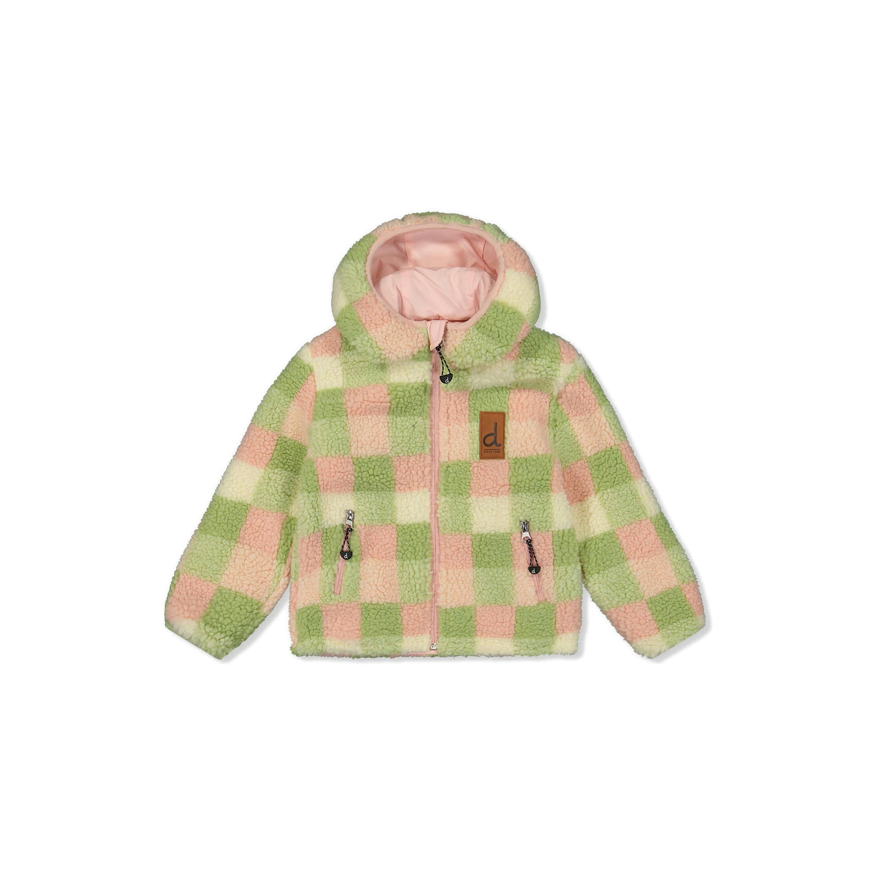 Baby Reversible Mid-Season Jacket Pale Dusty Pink , view 2 of 4