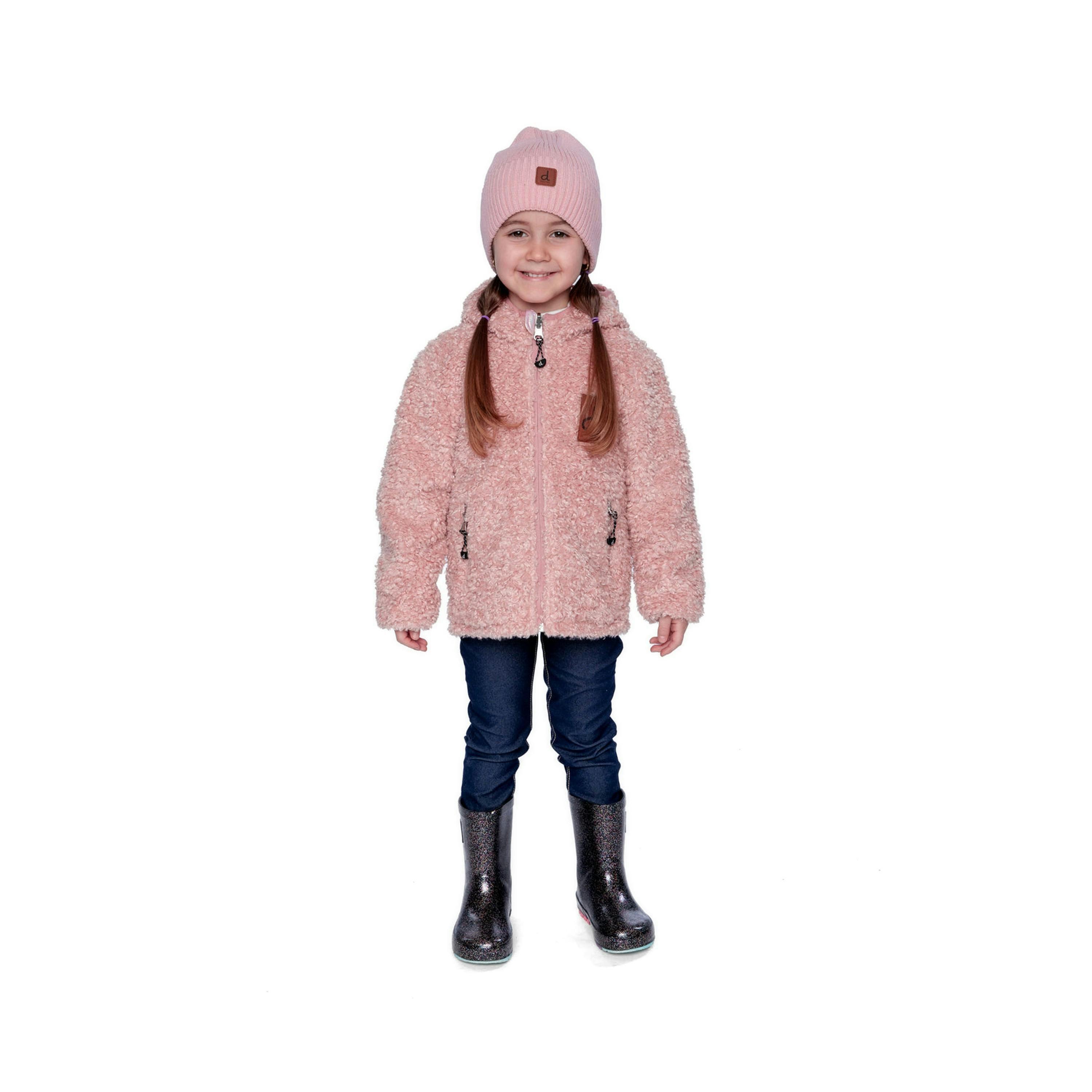 Reversible Mid-Season Jacket Pink , view 2 of 5