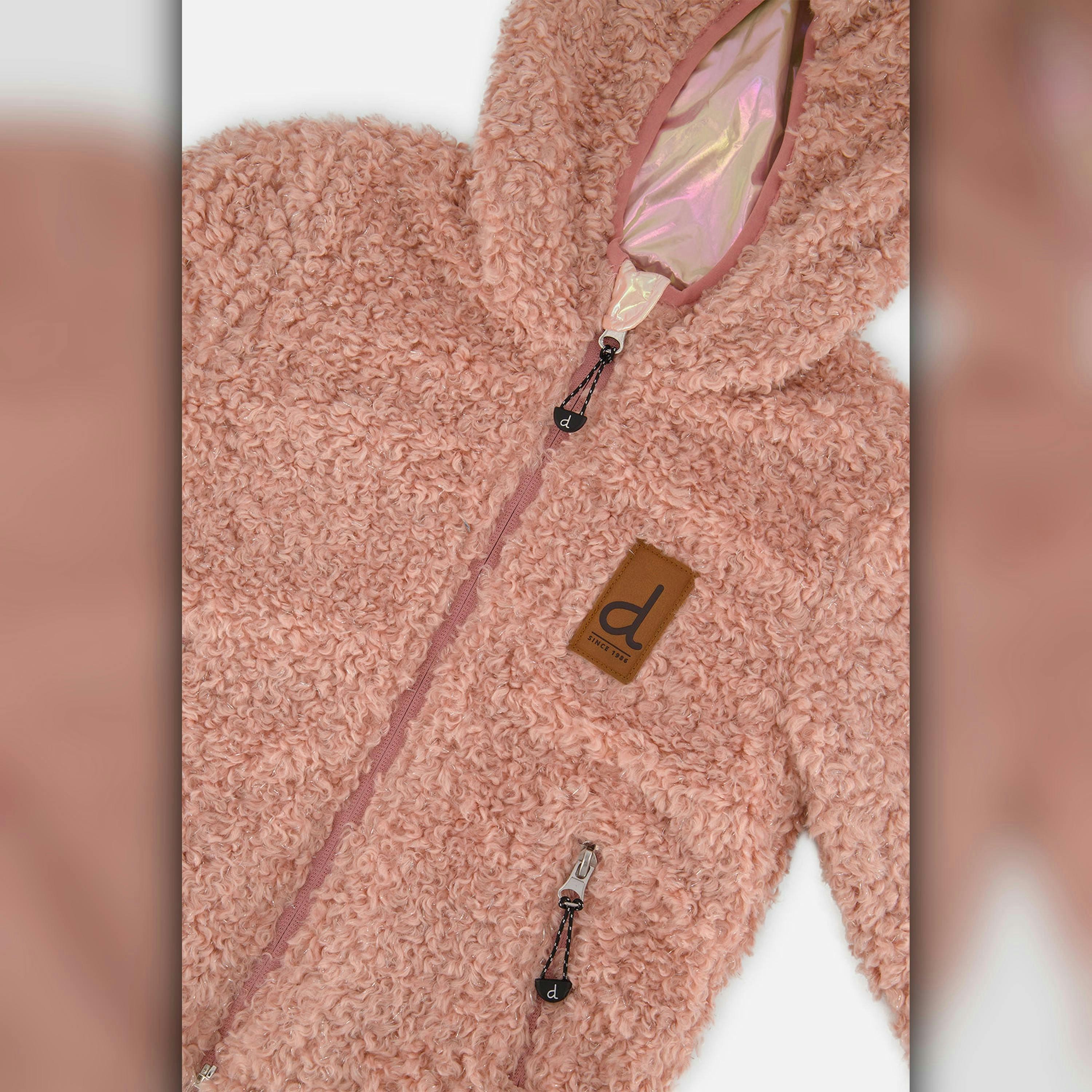 Reversible Mid-Season Jacket Pink , view 4 of 5