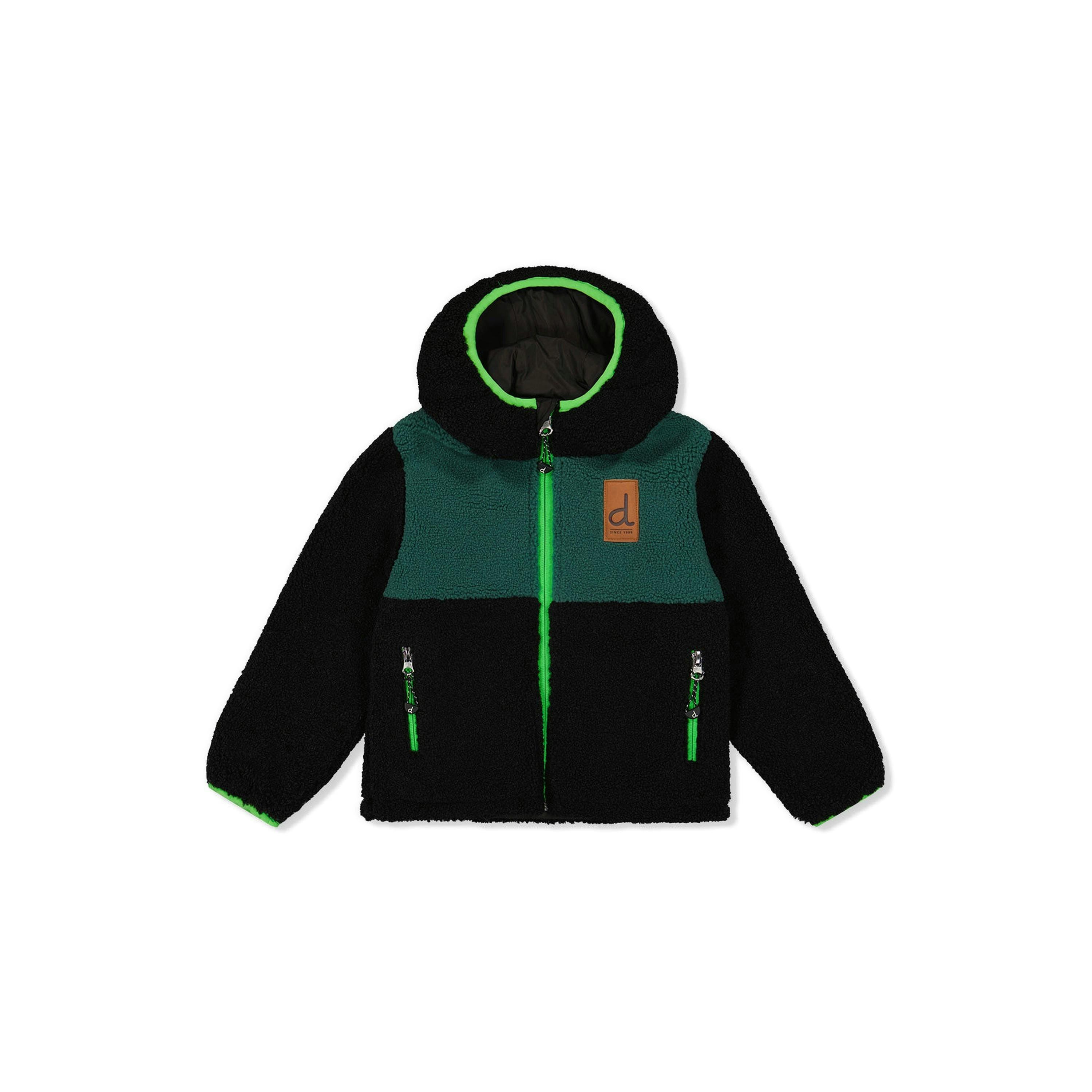 Reversible Mid-Season Jacket Black , view 4 of 6