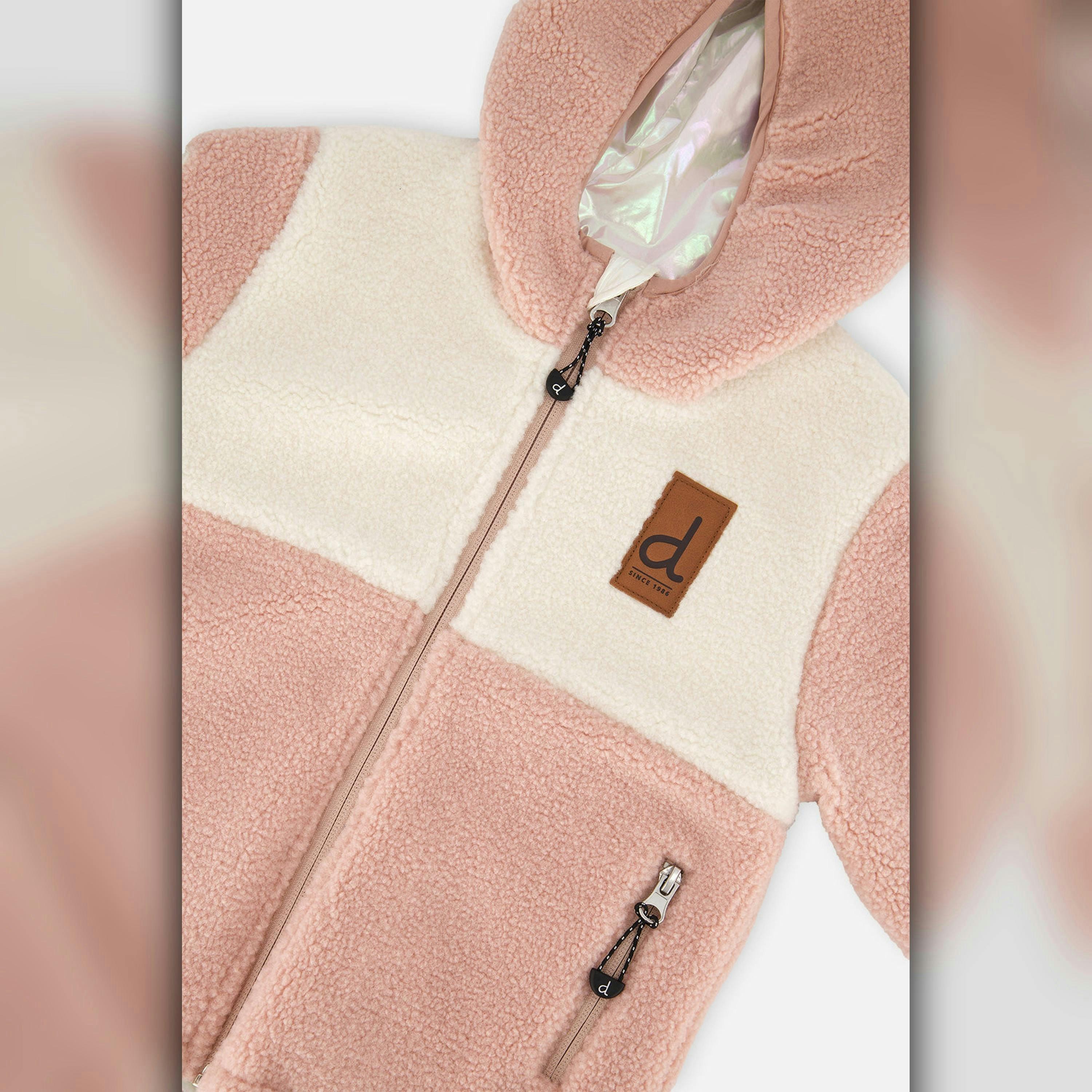 Reversible Mid-Season Jacket Pale Pink , view 4 of 5