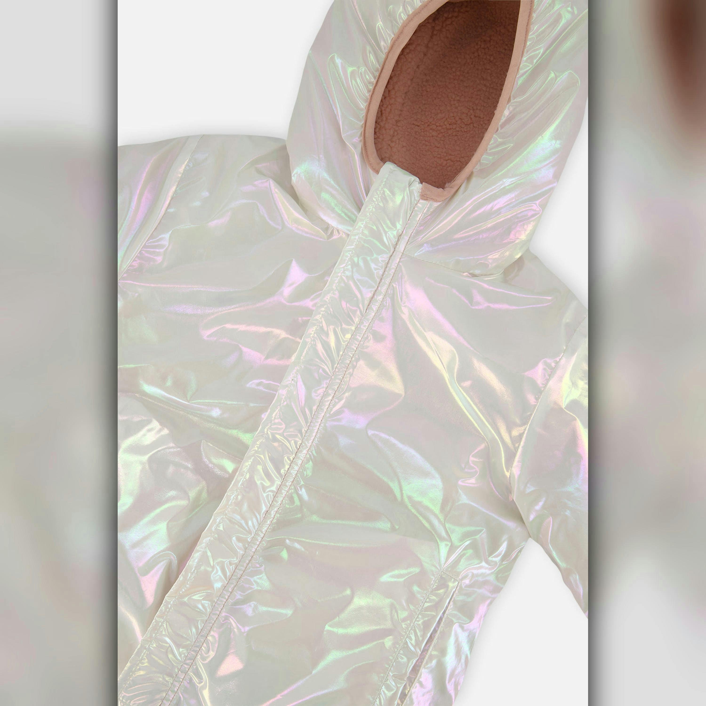 Reversible Mid-Season Jacket Pale Pink , view 5 of 5