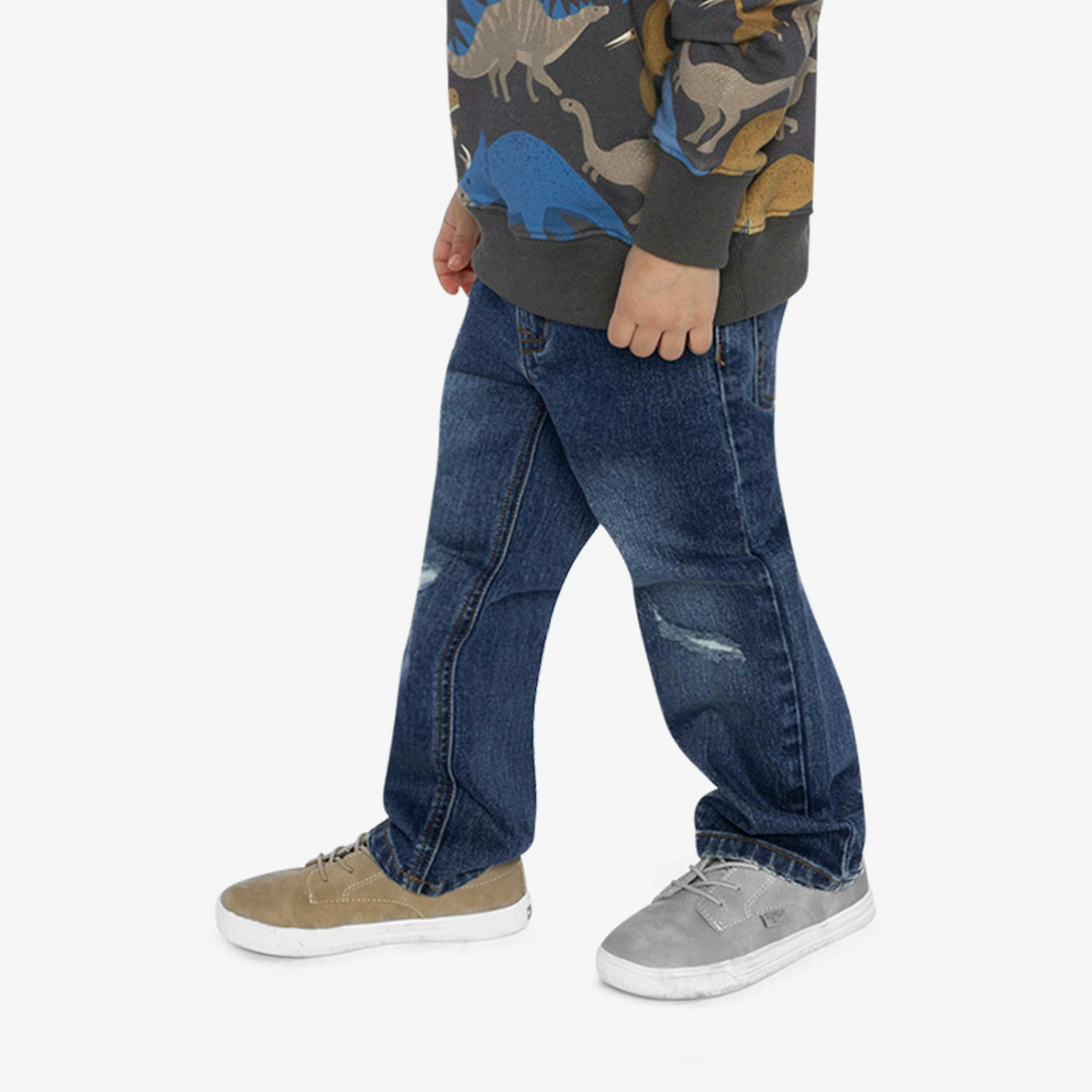 Stretch Jeans Navy Blue Denim , view 3 of 6