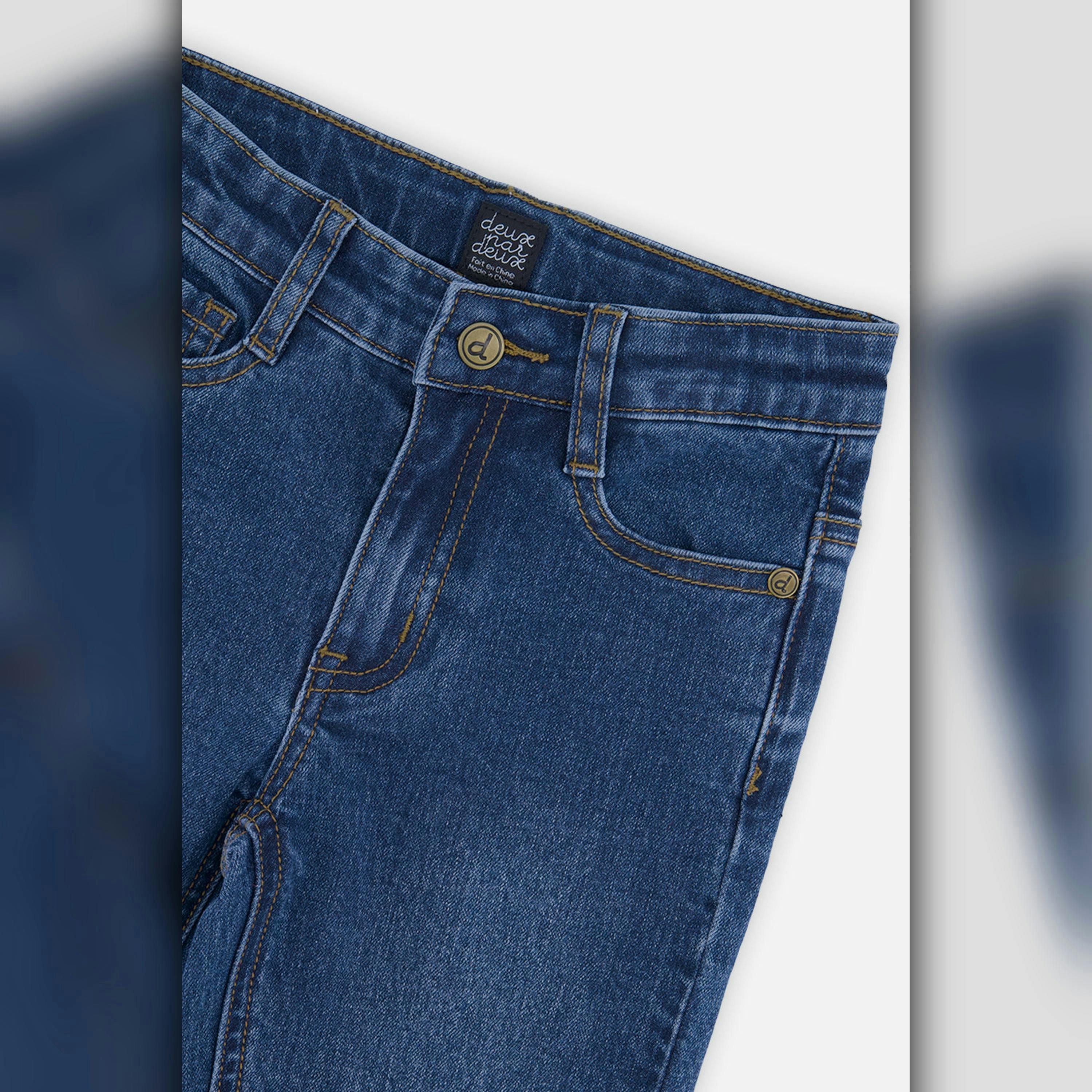 Stretch Jeans Navy Blue Denim , view 6 of 6
