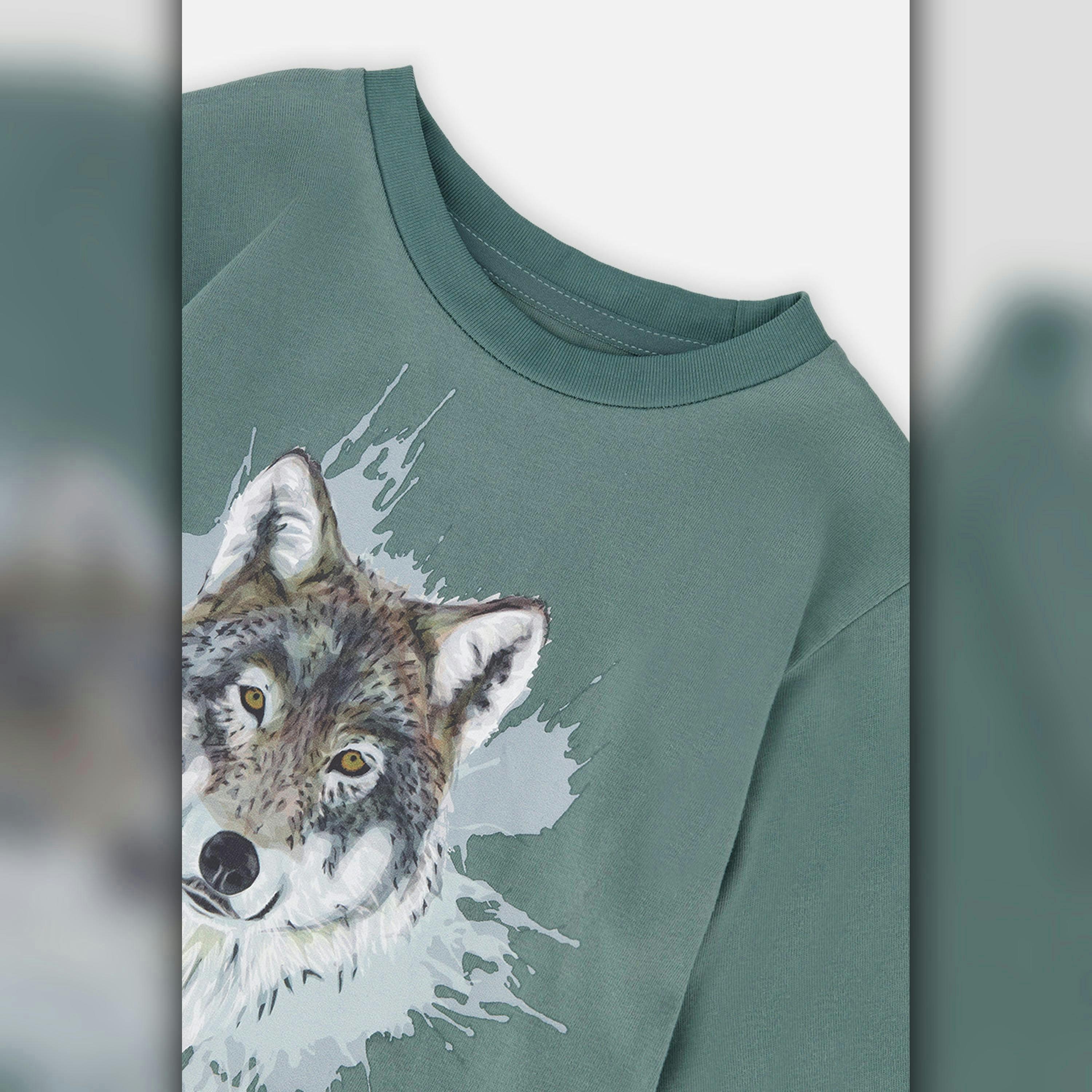 Long Sleeve T-Shirt Turquoise , view 6 of 6