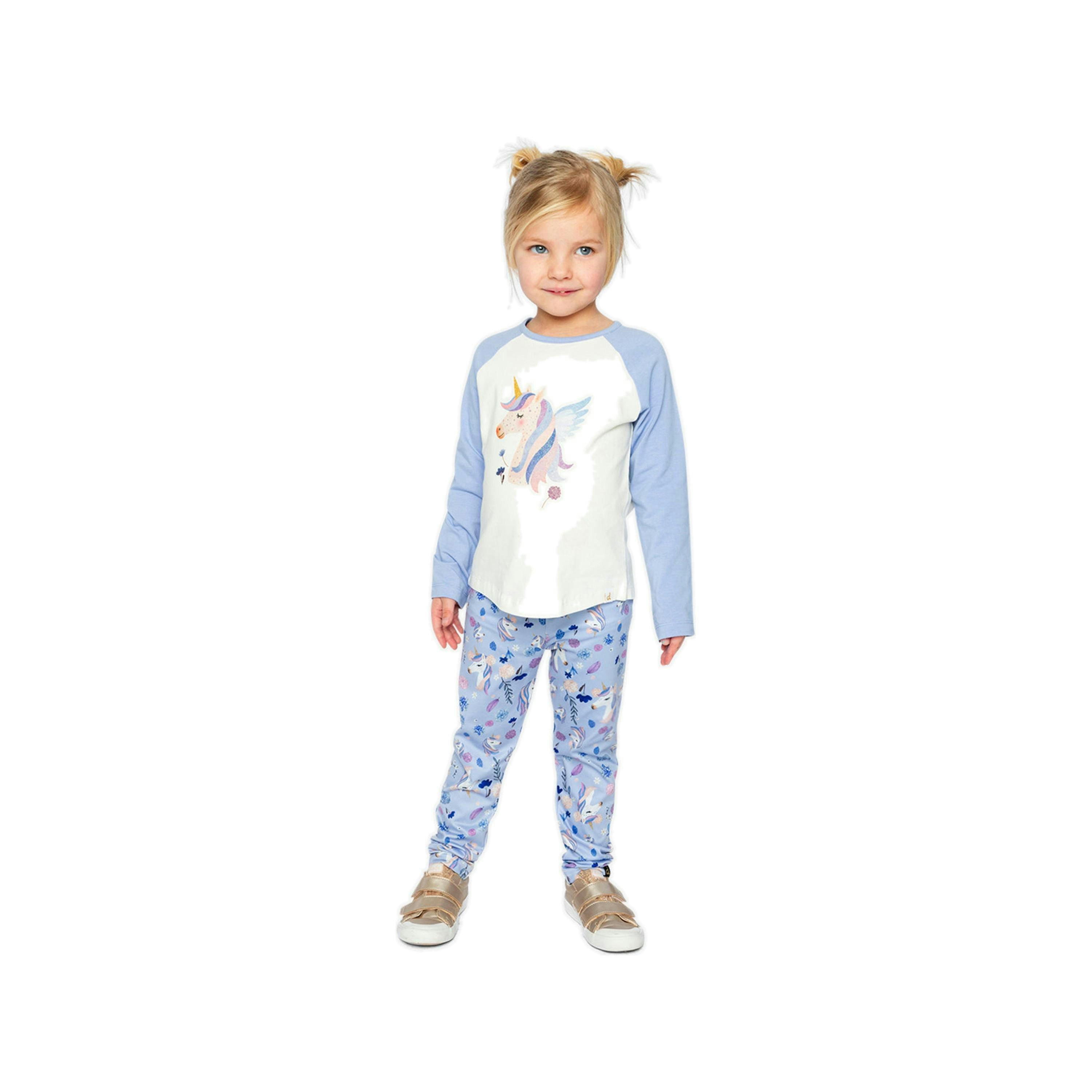 Raglan Organic Cotton T-Shirt Violet And Off-White , view 5 of 6