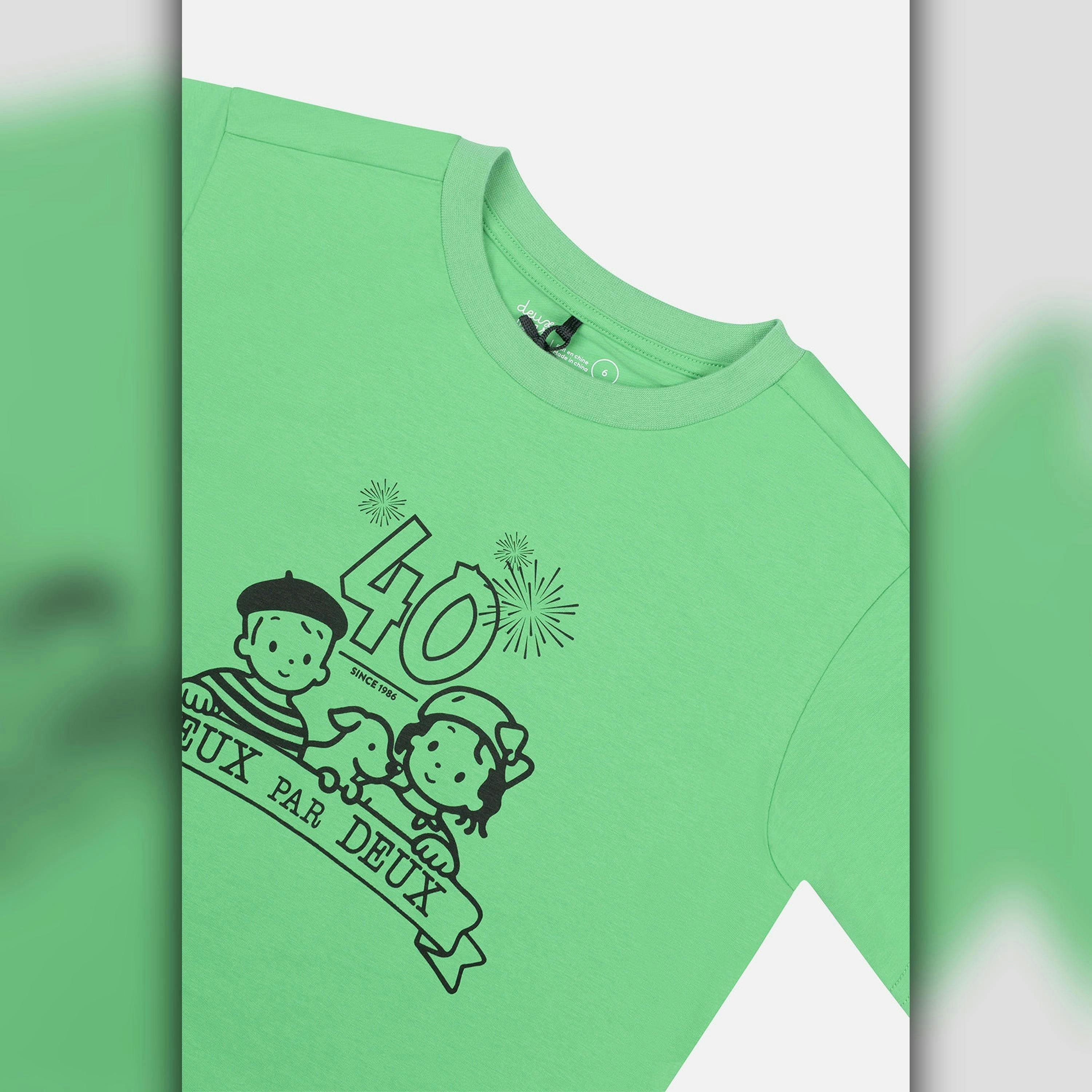 40Th Anniversary Graphic T-Shirt Green , view 4 of 6