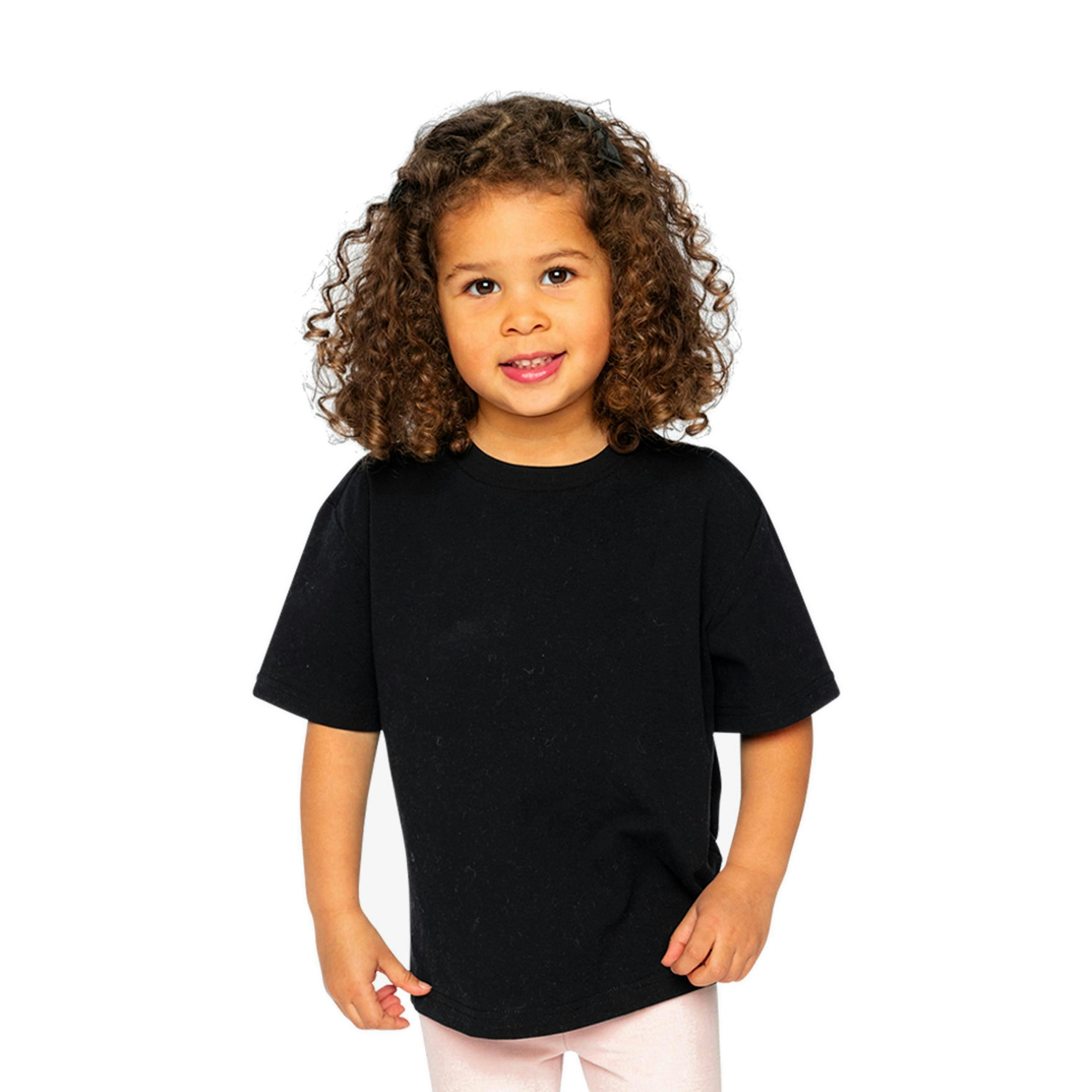Heavy Jersey Wide Short Sleeve T-Shirt Black , view 2 of 6