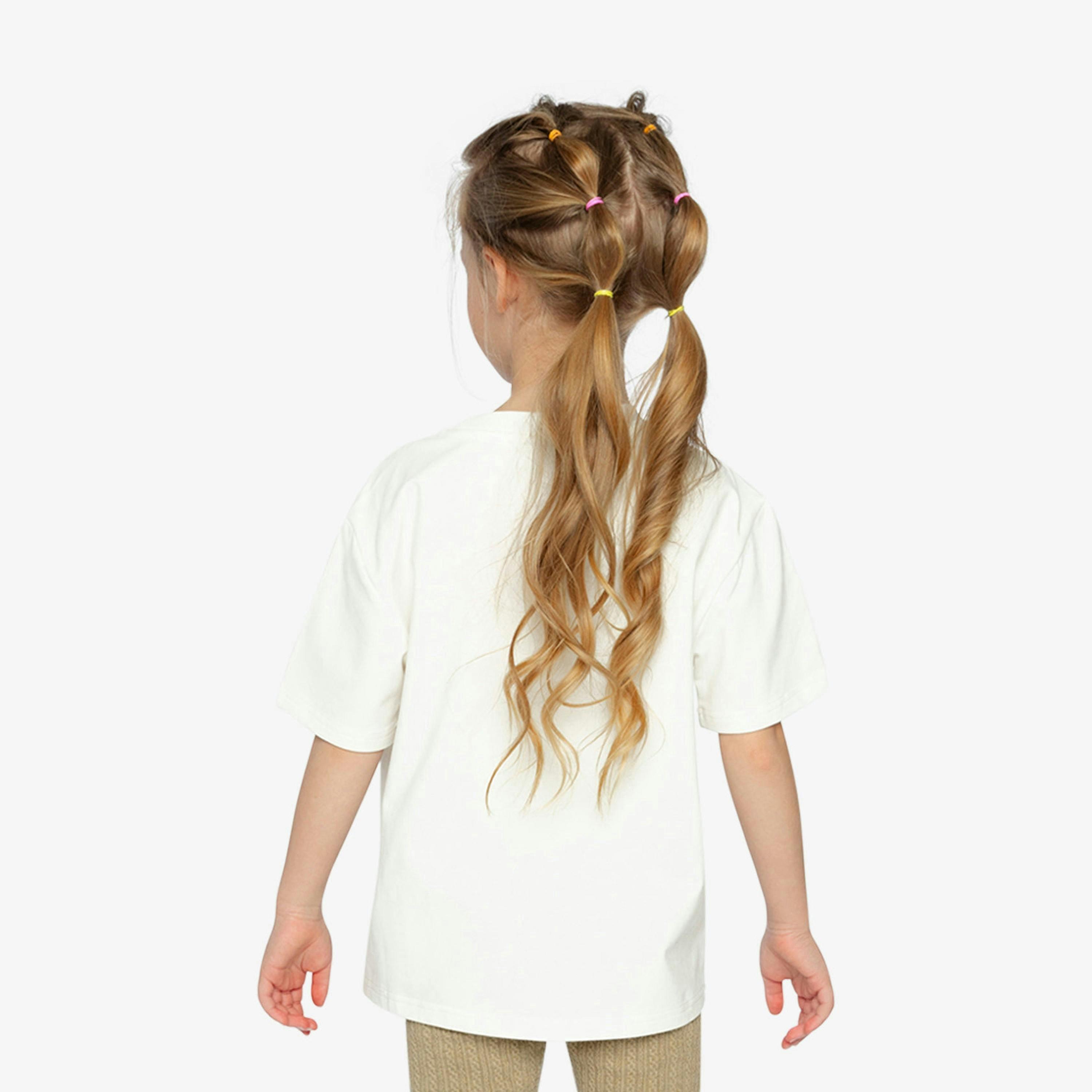 Heavy Jersey Wide Short Sleeve T-Shirt White , view 4 of 6