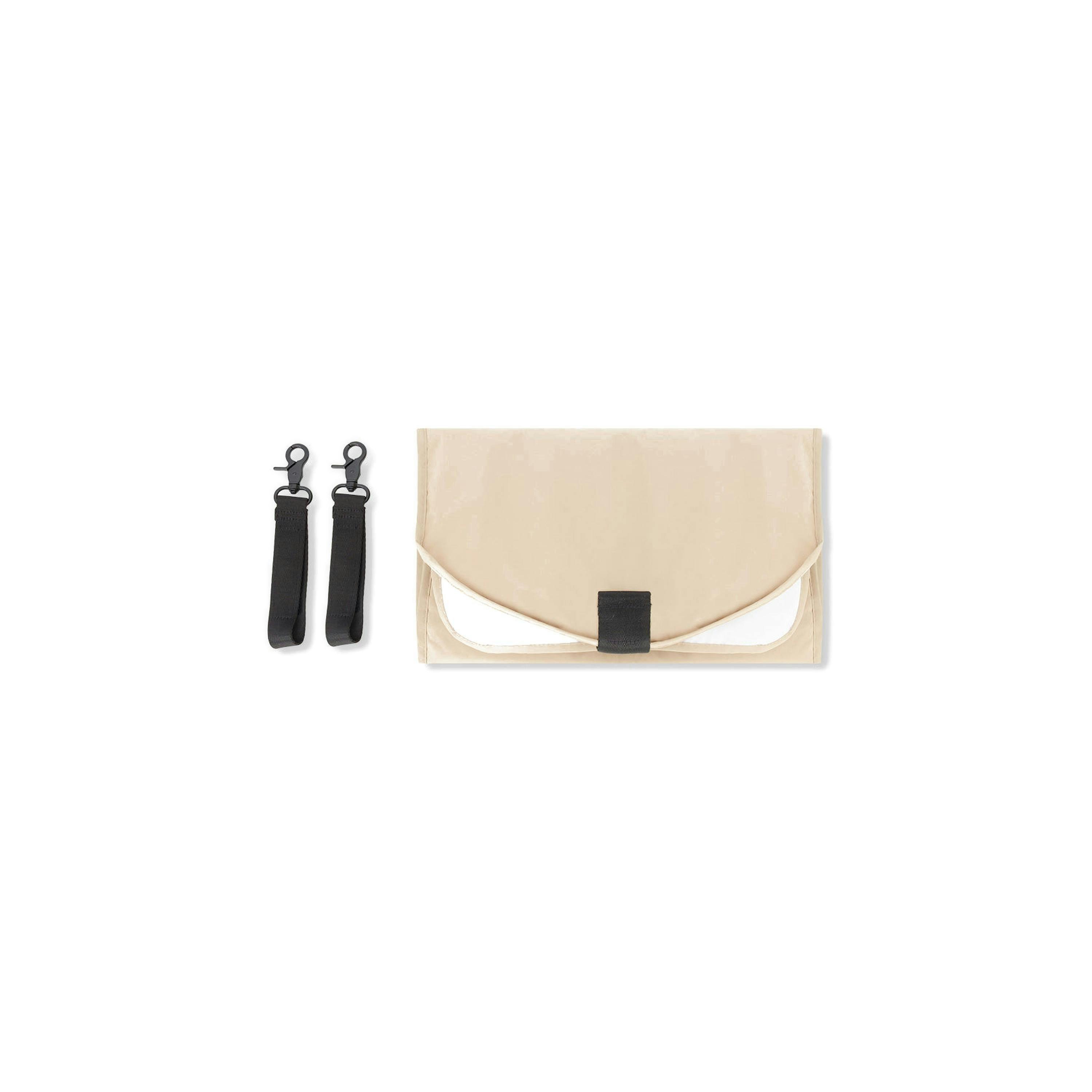 Diaper Bag With Changing Mat Beige , view 5 of 6