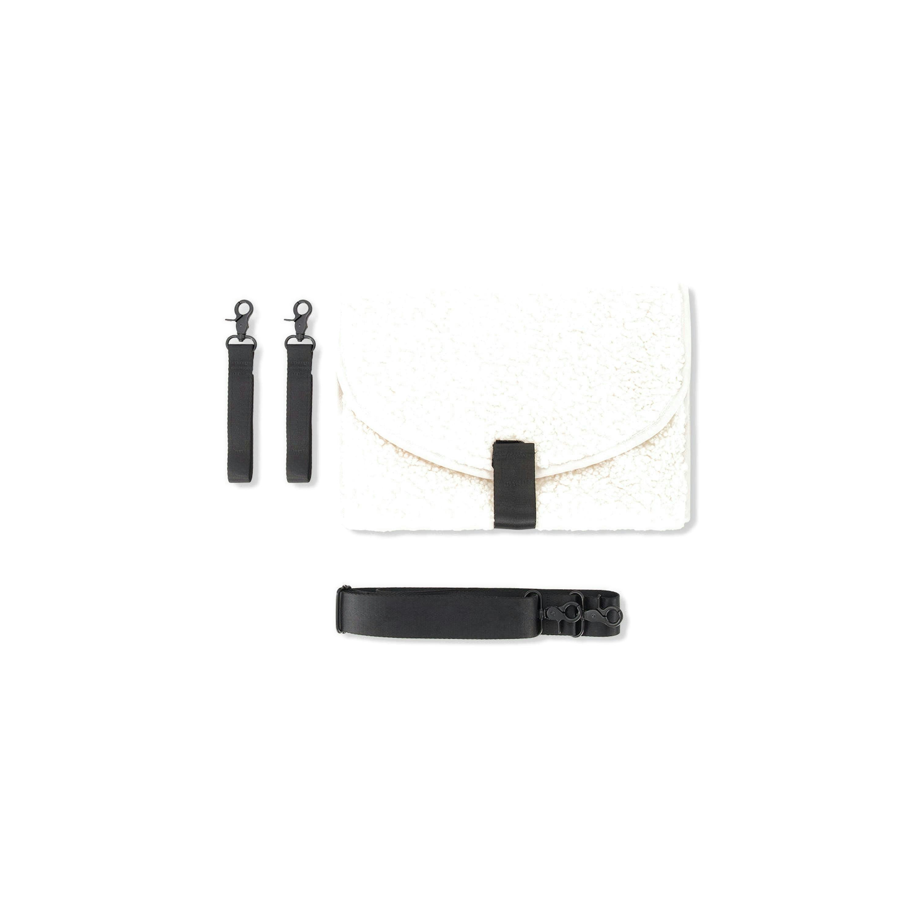 Diaper Bag Off-White With Changing Mat , view 5 of 6