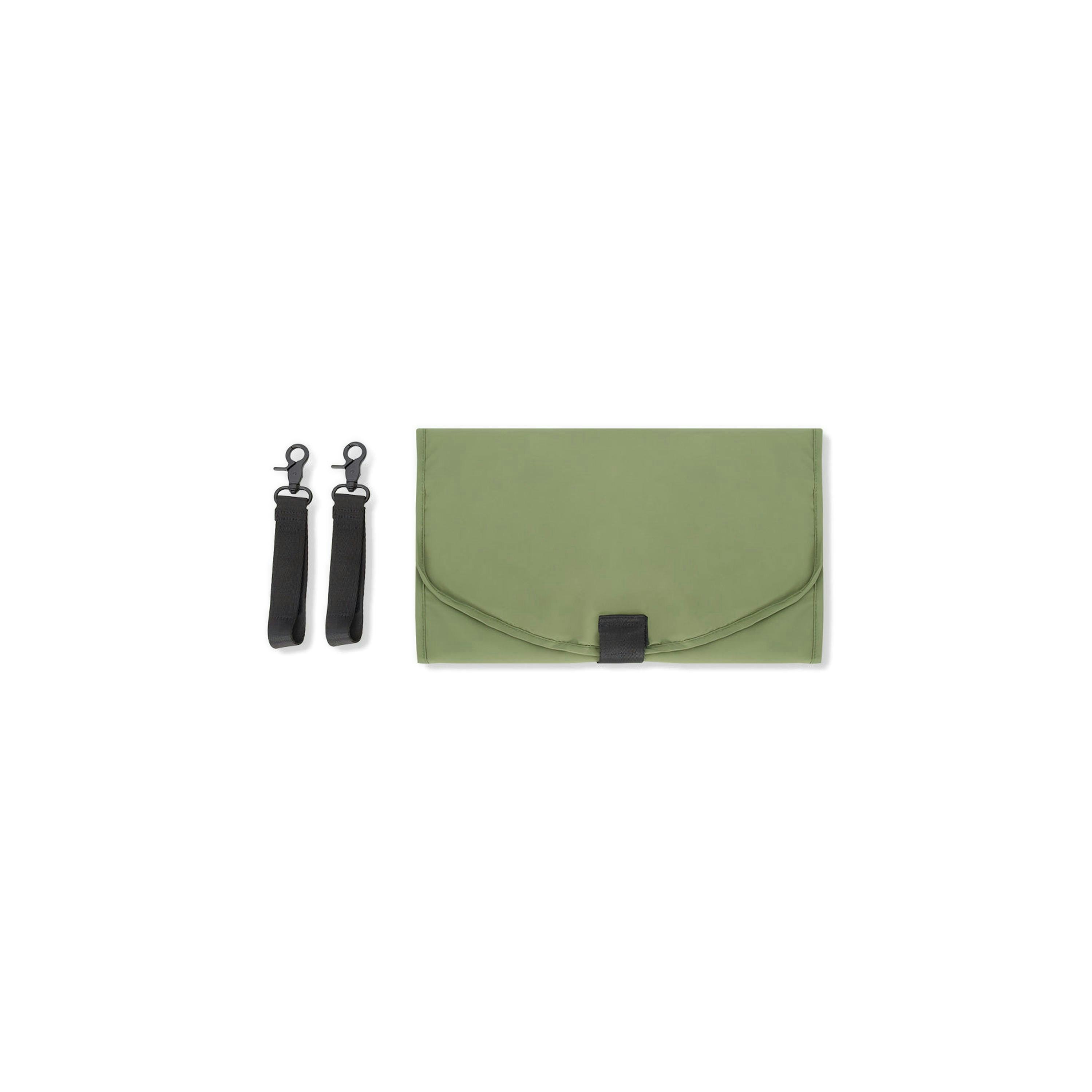 Diaper Bag With Changing Mat Olive Green , view 5 of 6