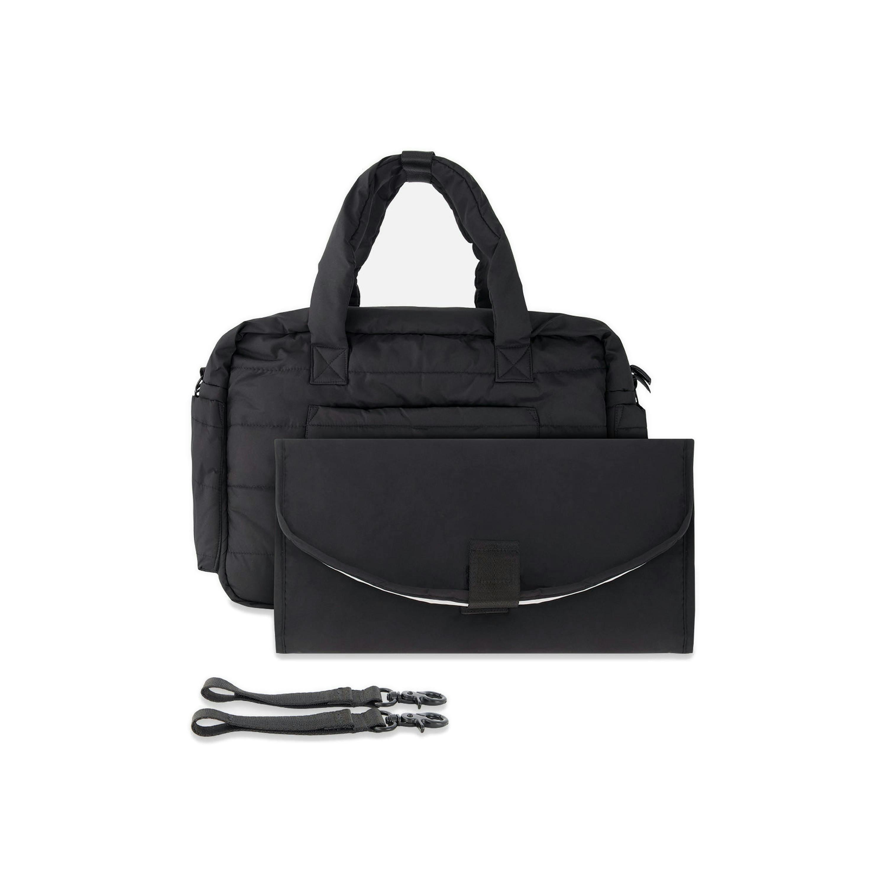 Diaper Bag With Changing Mat Black , view 4 of 6