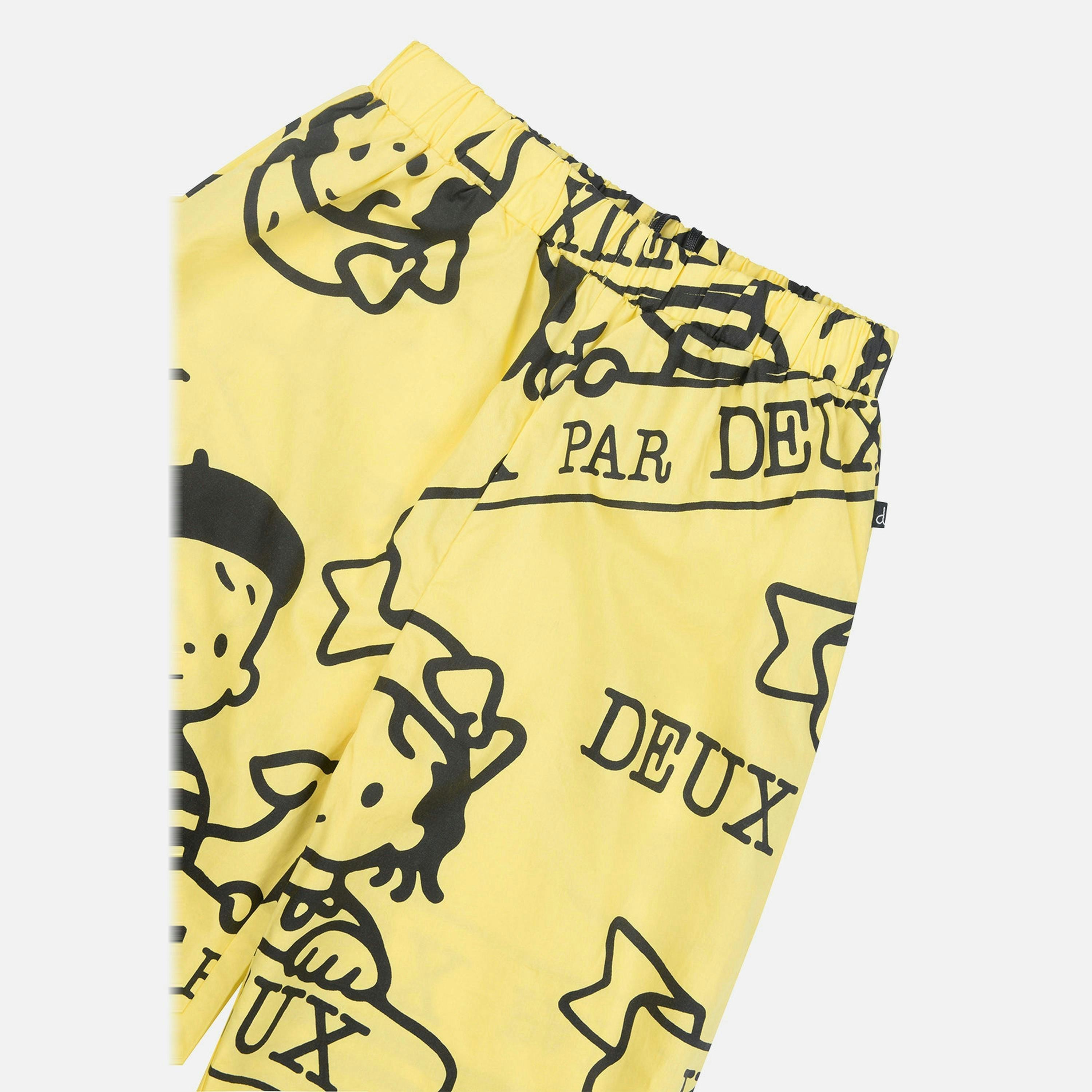 40Th Anniversary Printed Poplin Pant Honey Yellow , view 4 of 4