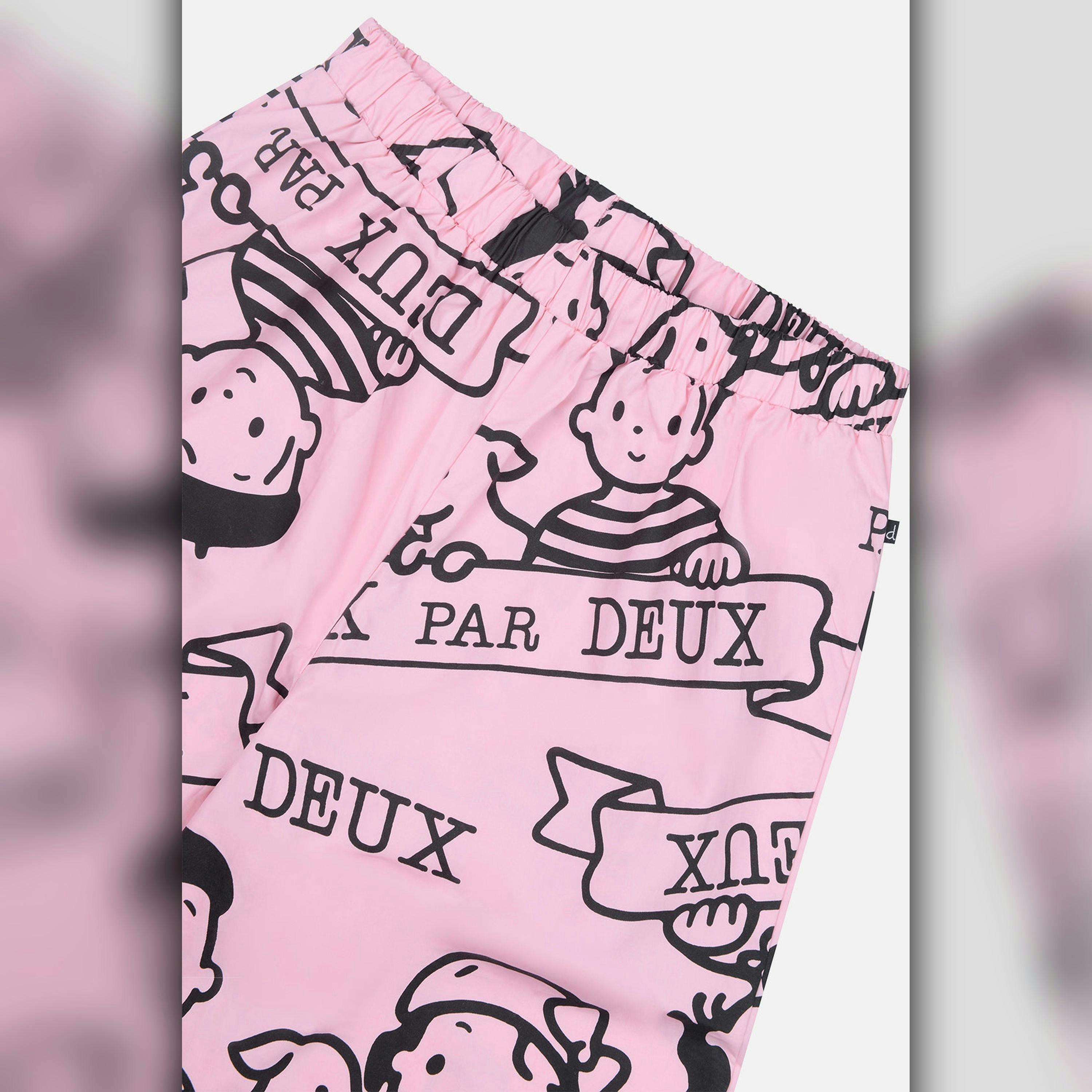 40th Anniversary Adult Printed Poplin Pant Soft Pink , view 3 of 3